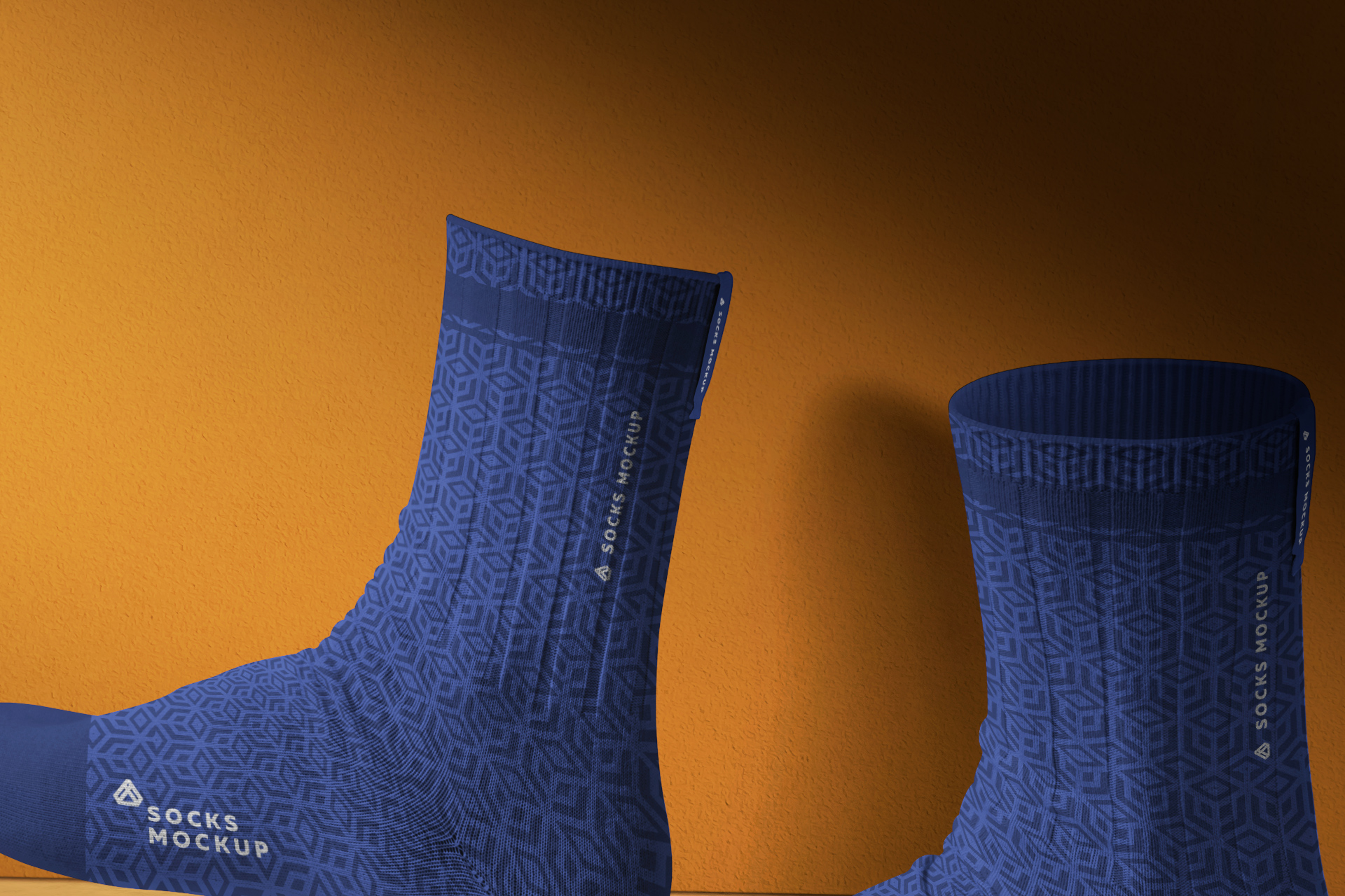 3D socks mockup