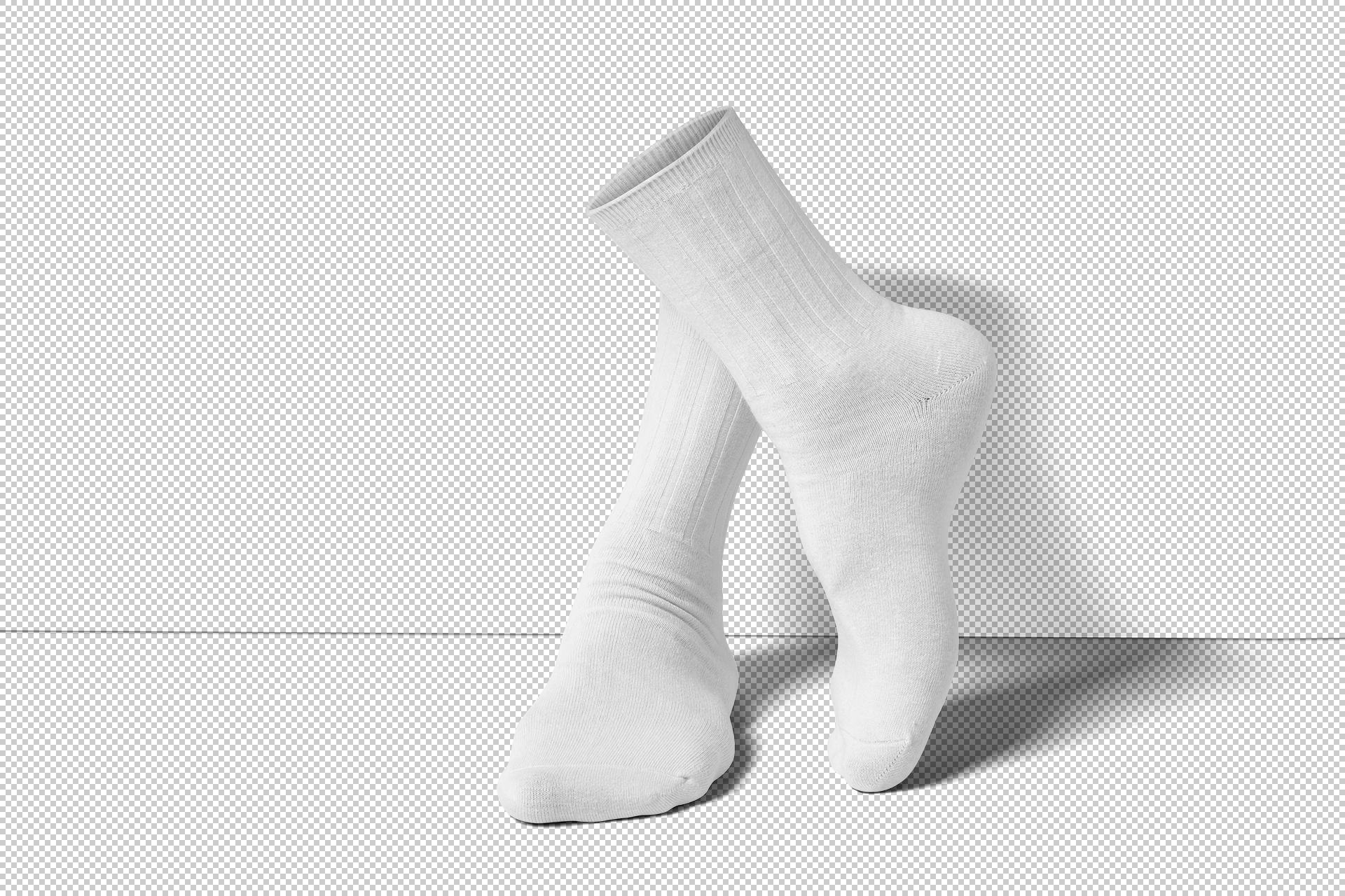 3D socks mockup