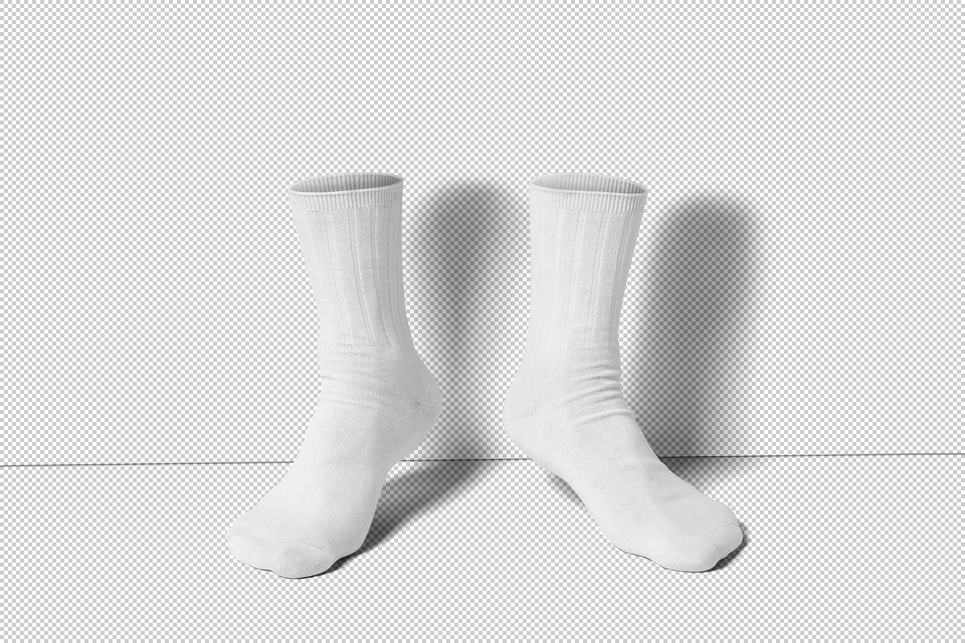 3D socks mockup