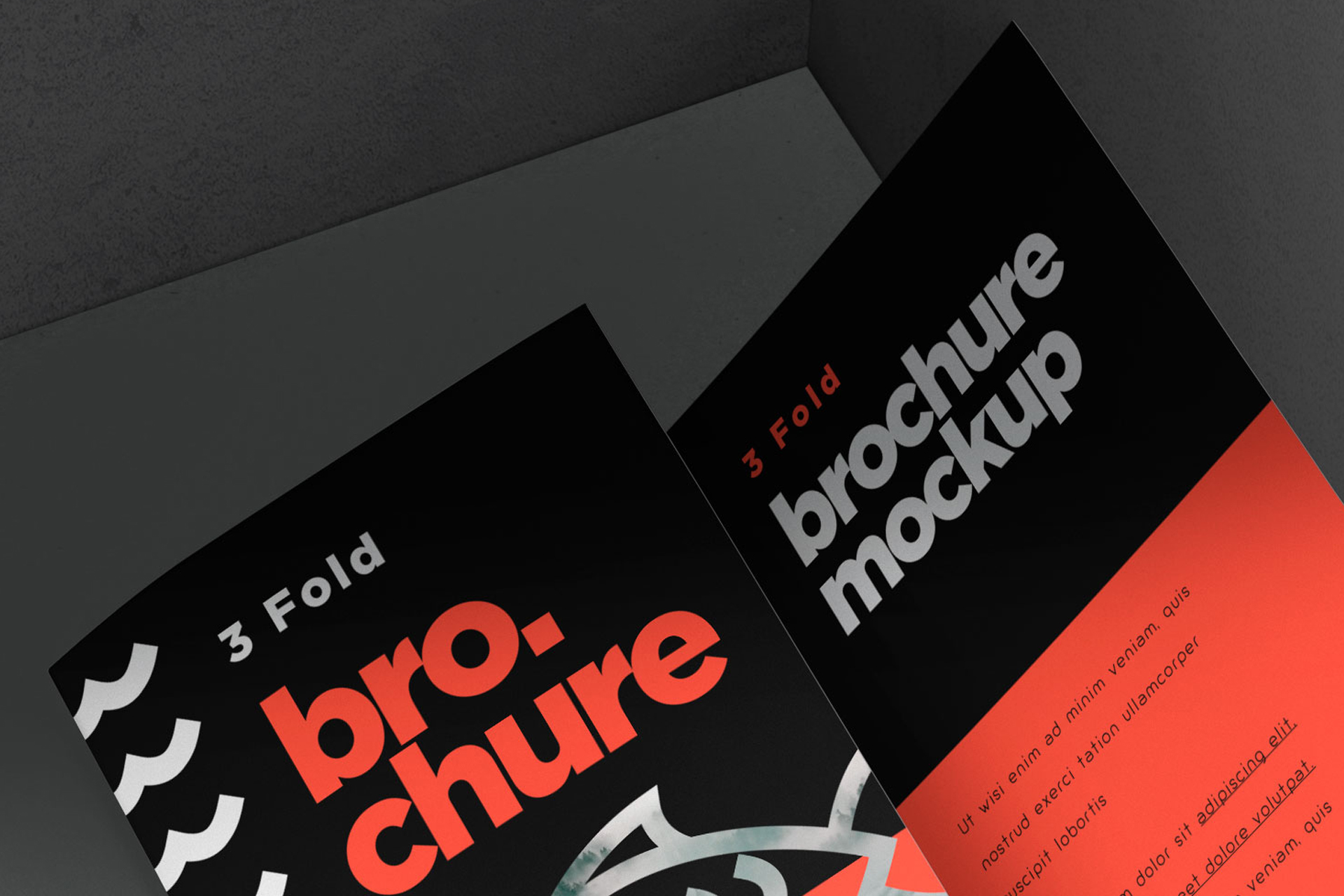 branding brochure PSD