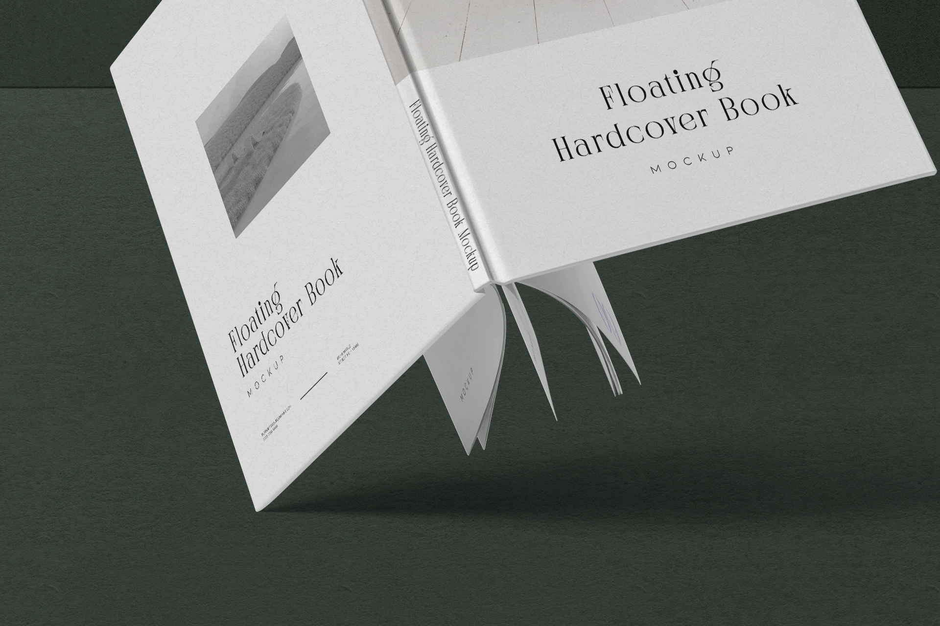 book mock-up