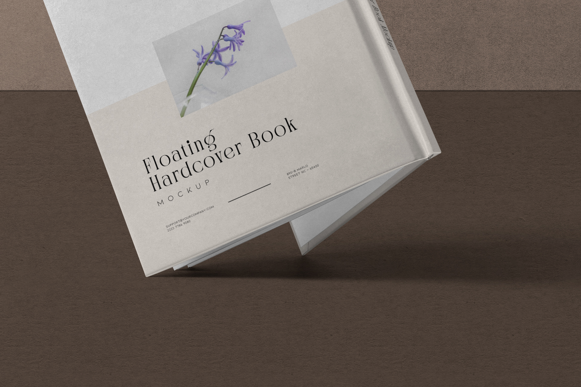 book publishing mockup