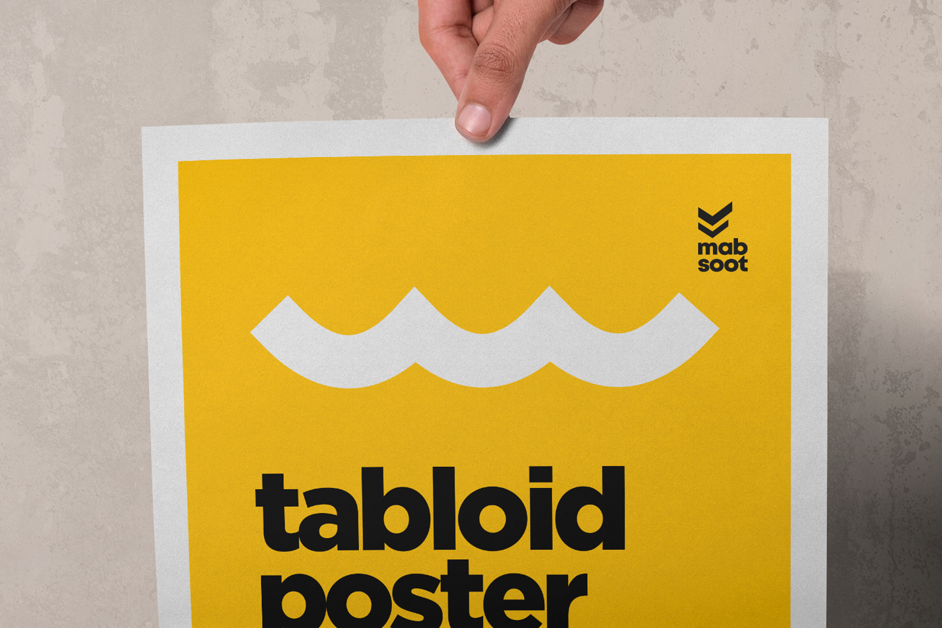 advertising print mockup