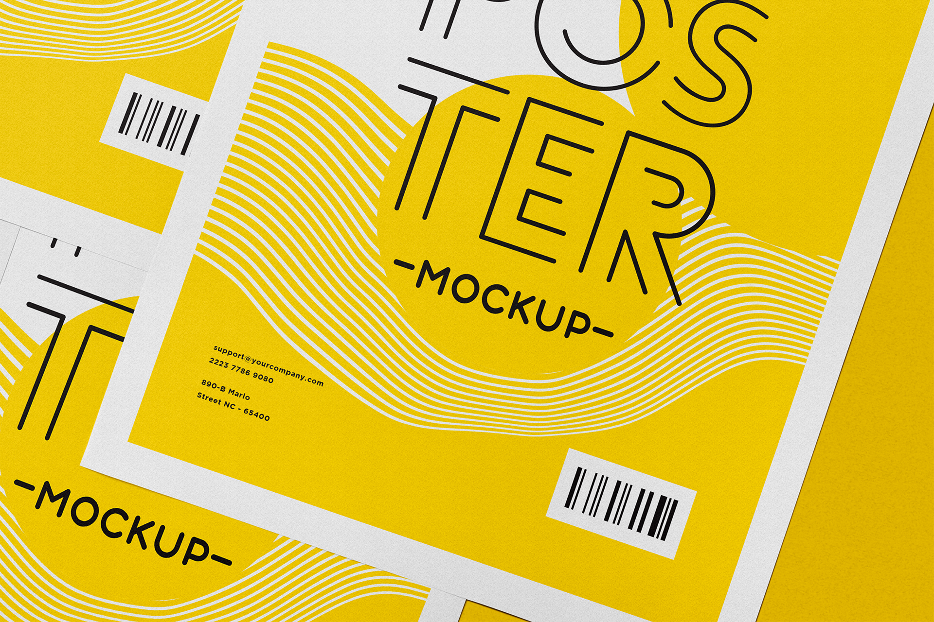 branding poster mockup
