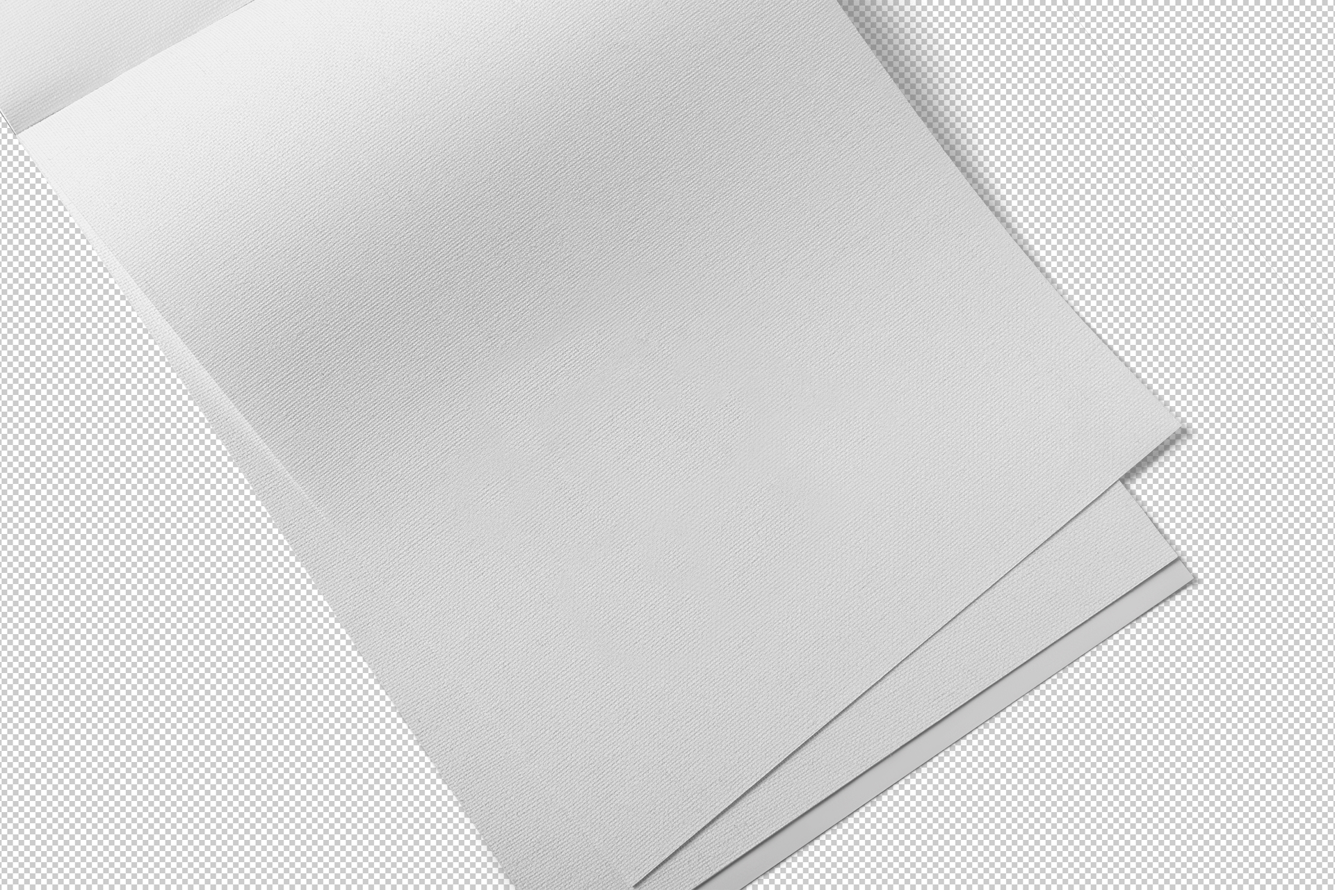 graphic design paper mockup