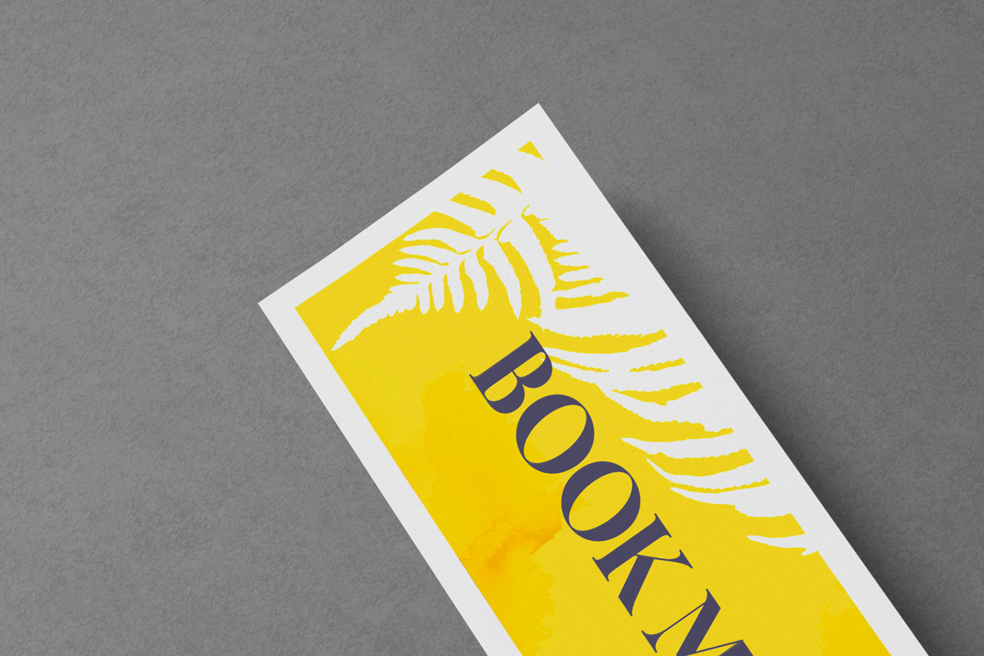 bookstore advertising mockup