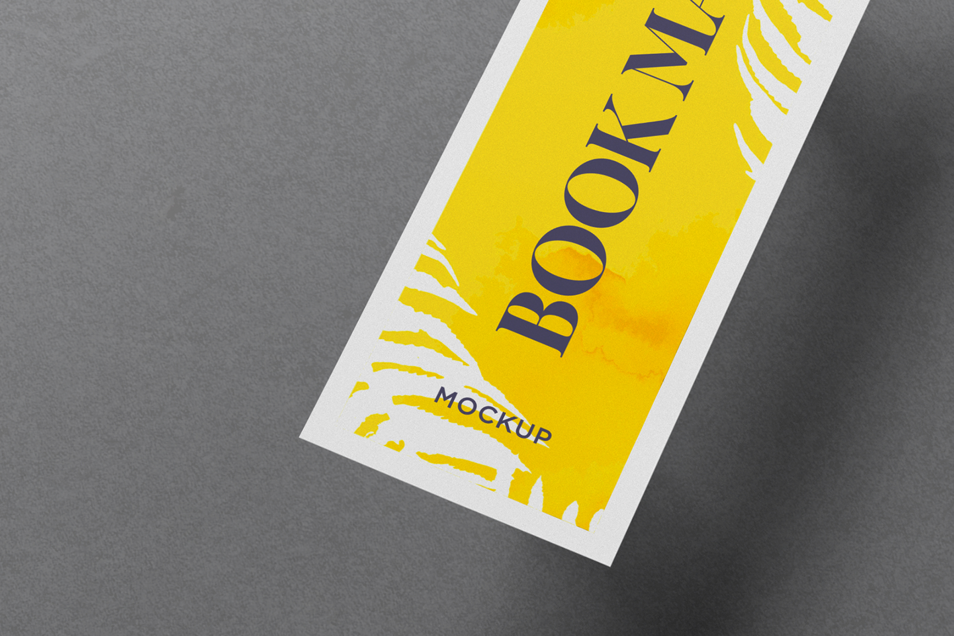 bookmark mockup