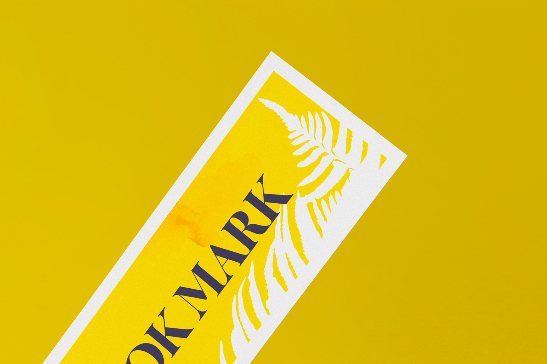 bookmark mockup
