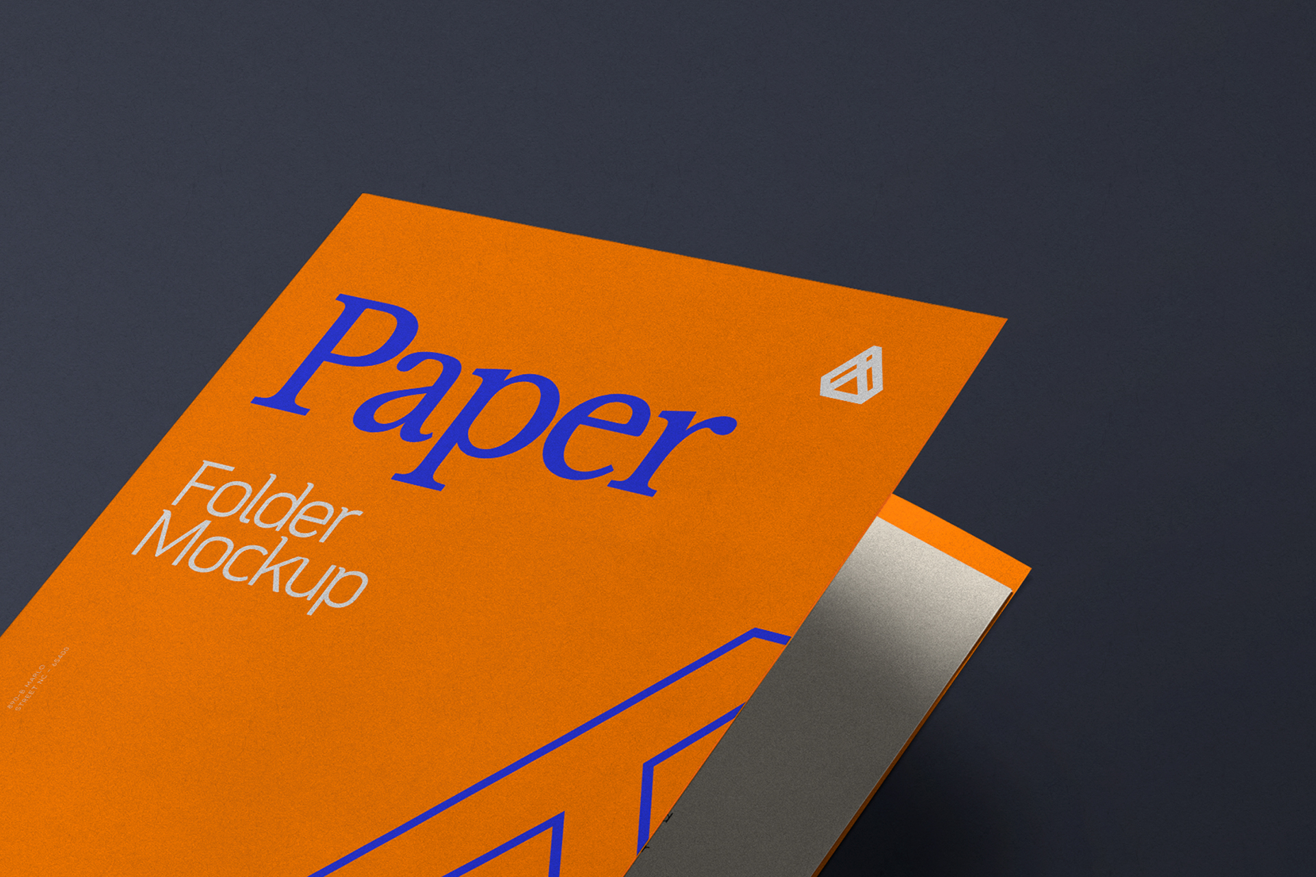 corporate identity folder