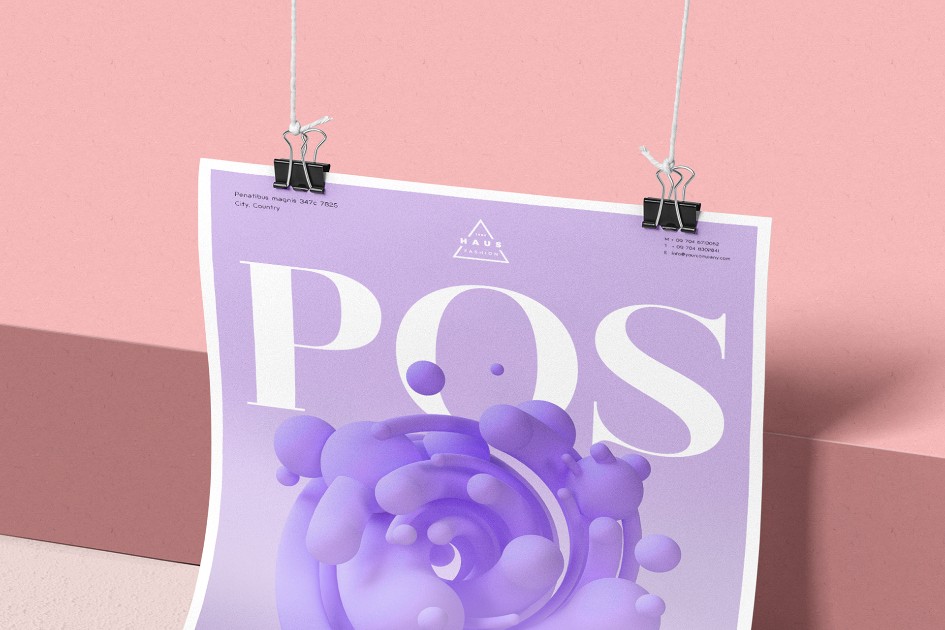 advertising poster design