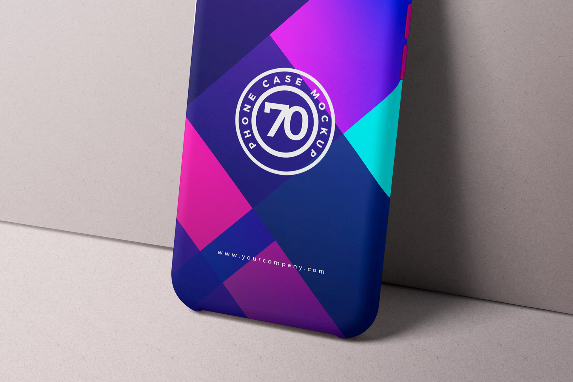 phone cover mock-up