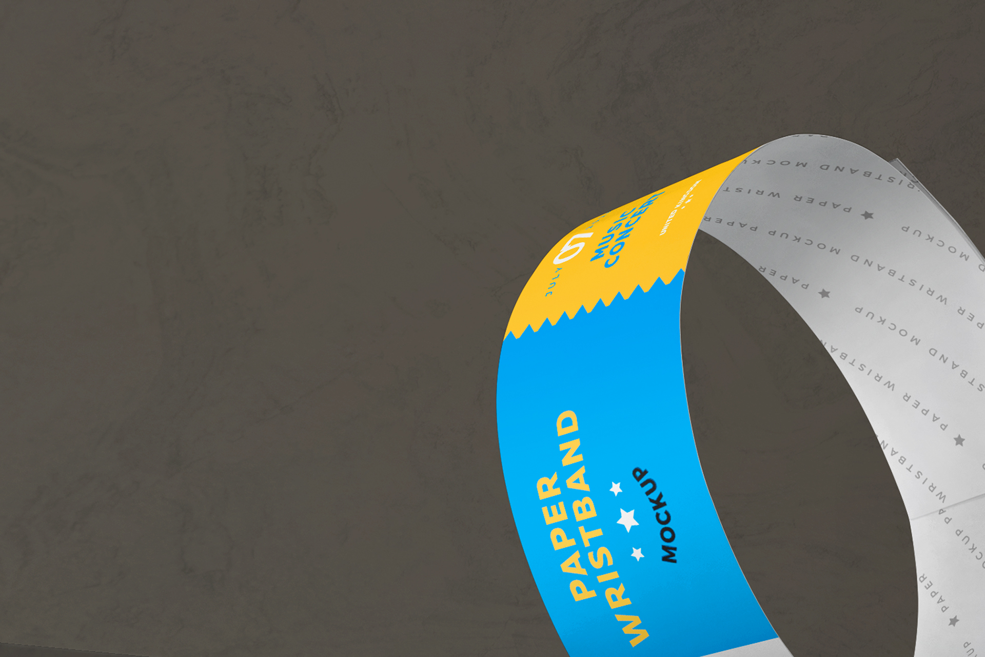 custom festival wristband