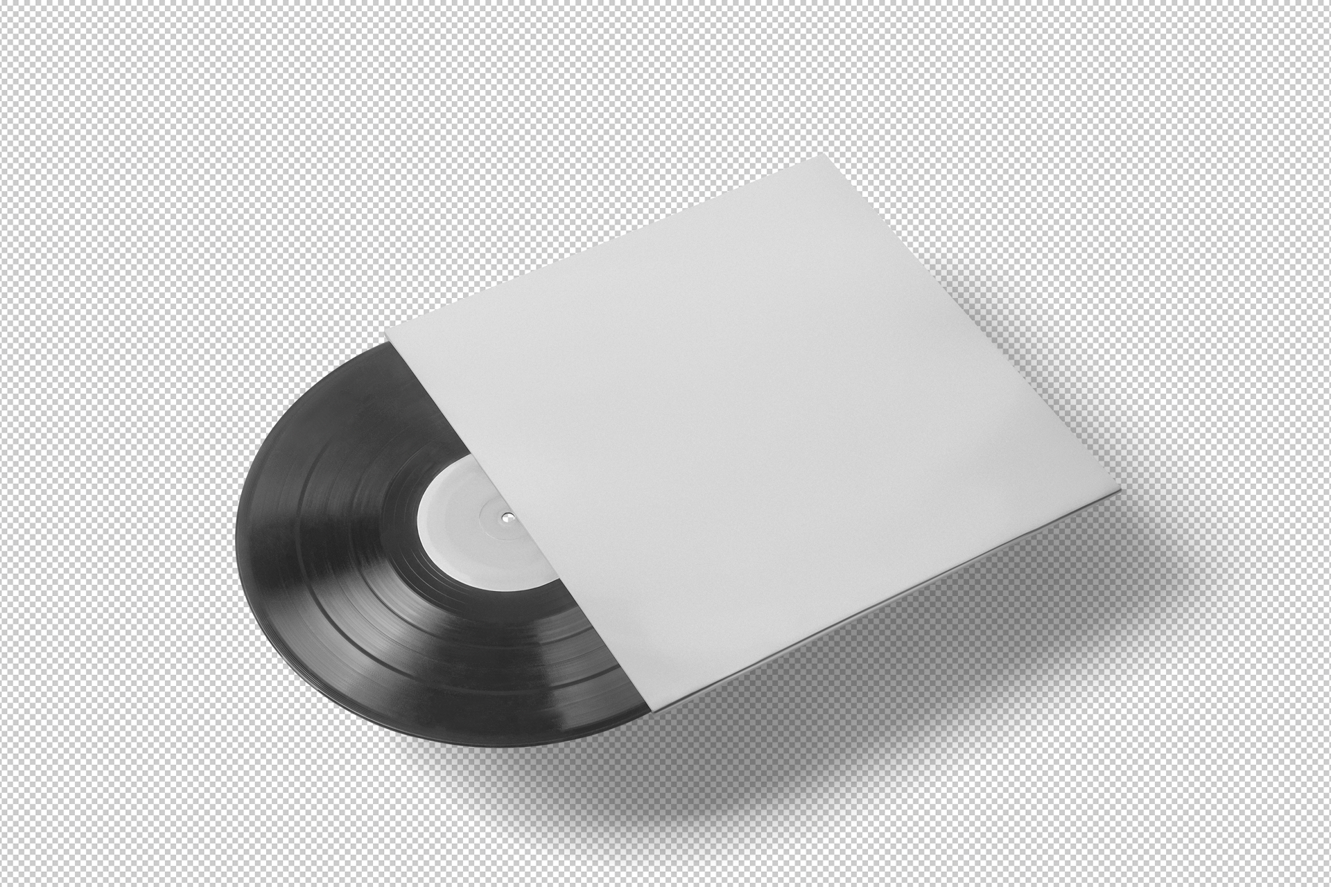 record mock-up