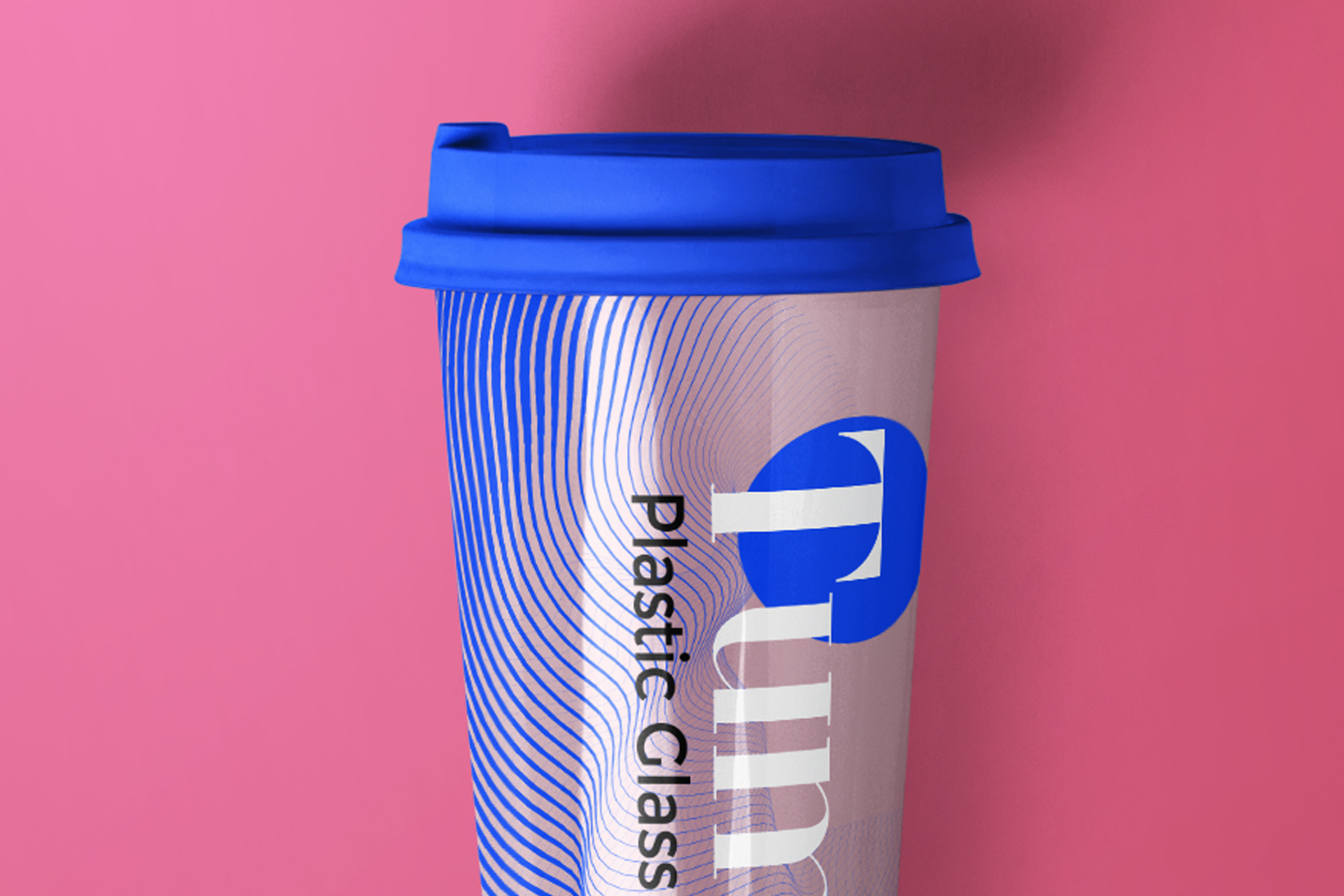advertising cup mockup
