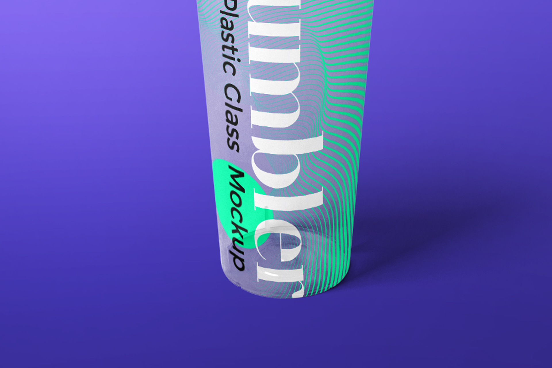 advertising drinkware mock-up