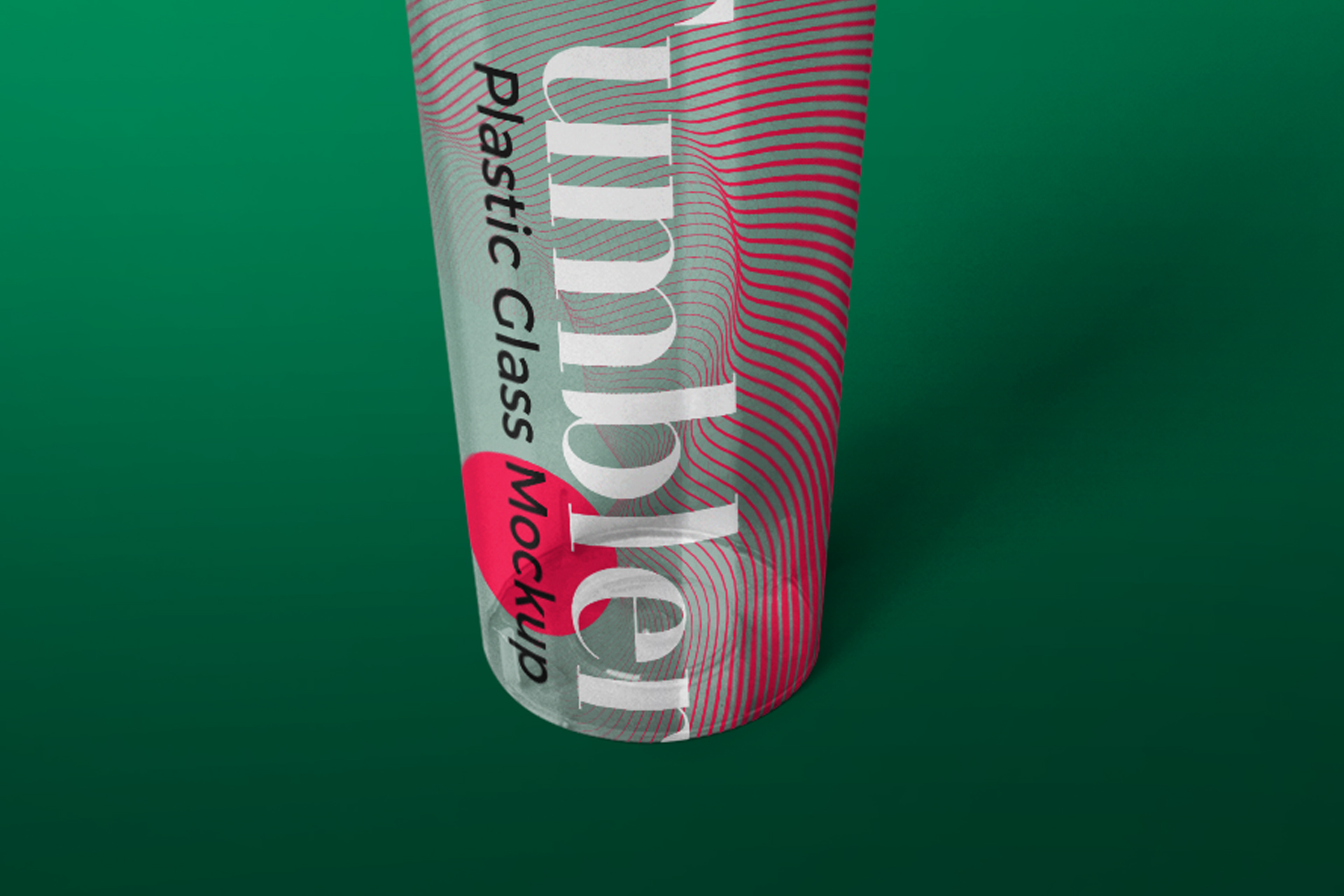 food industry cup mockup
