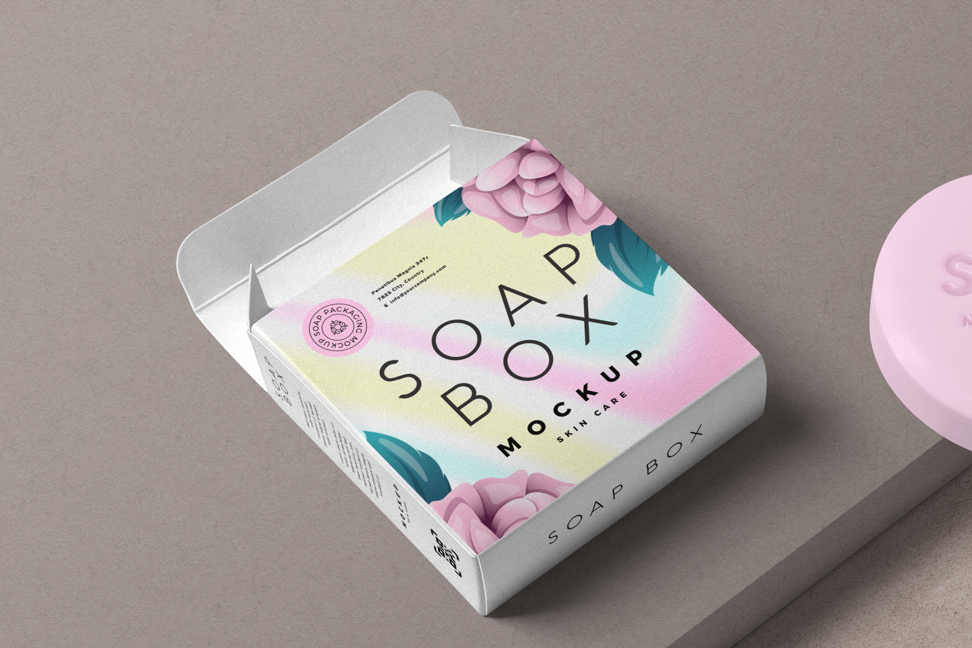 bar soap wrapper design