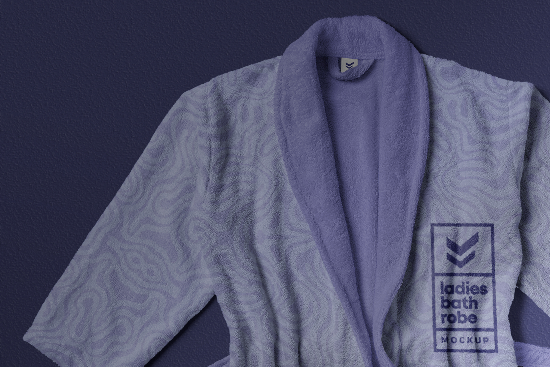 bathrobe mock-up