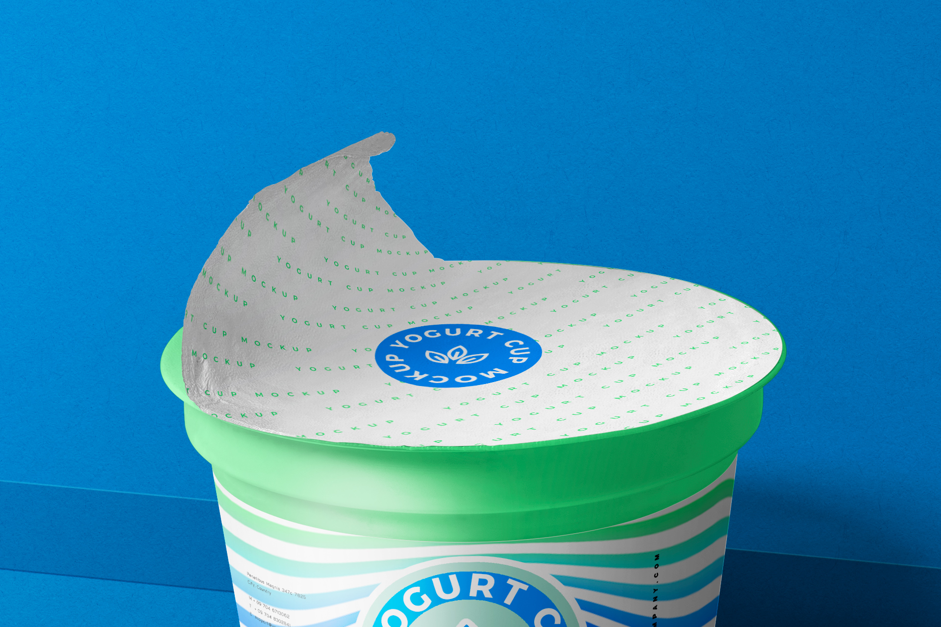 customizable dairy product template