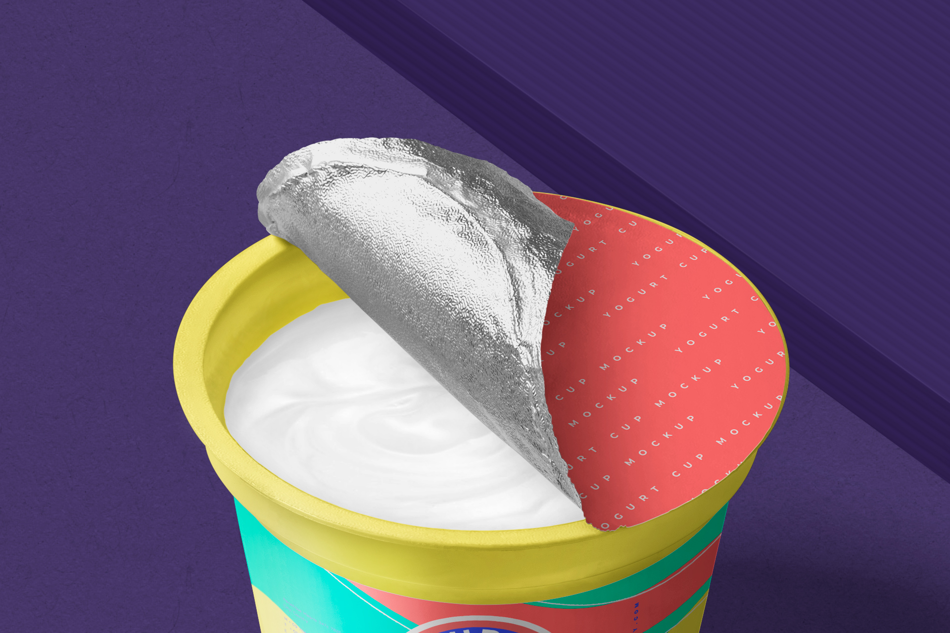 customizable food cup template