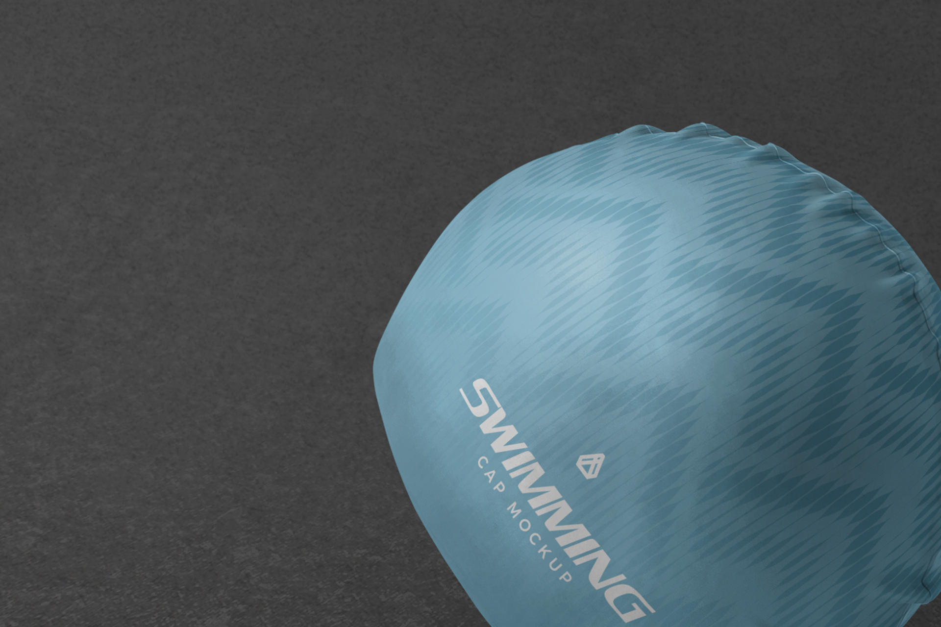 high-resolution swim cap PSD