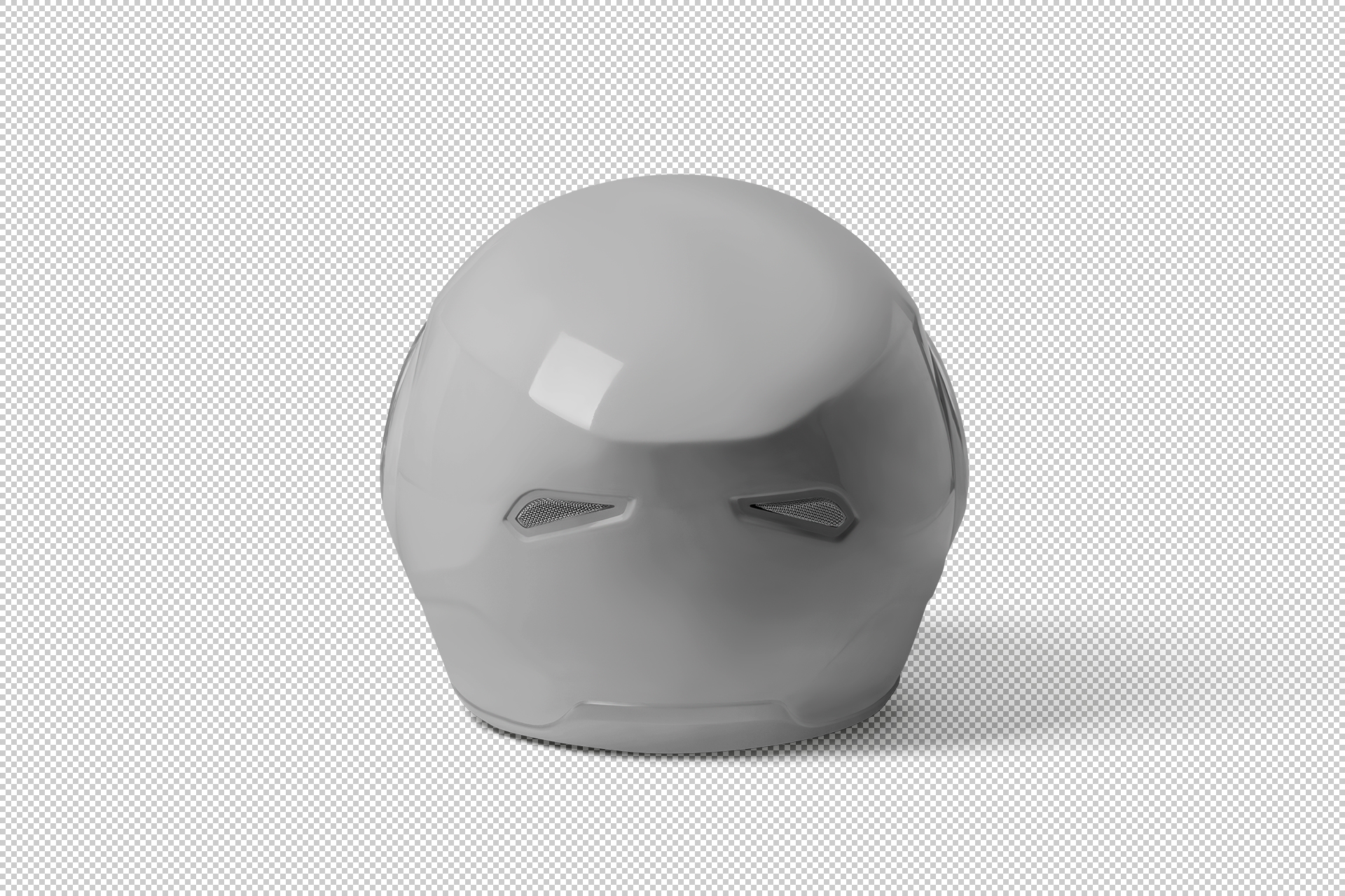 motorcycle helmet mock-up