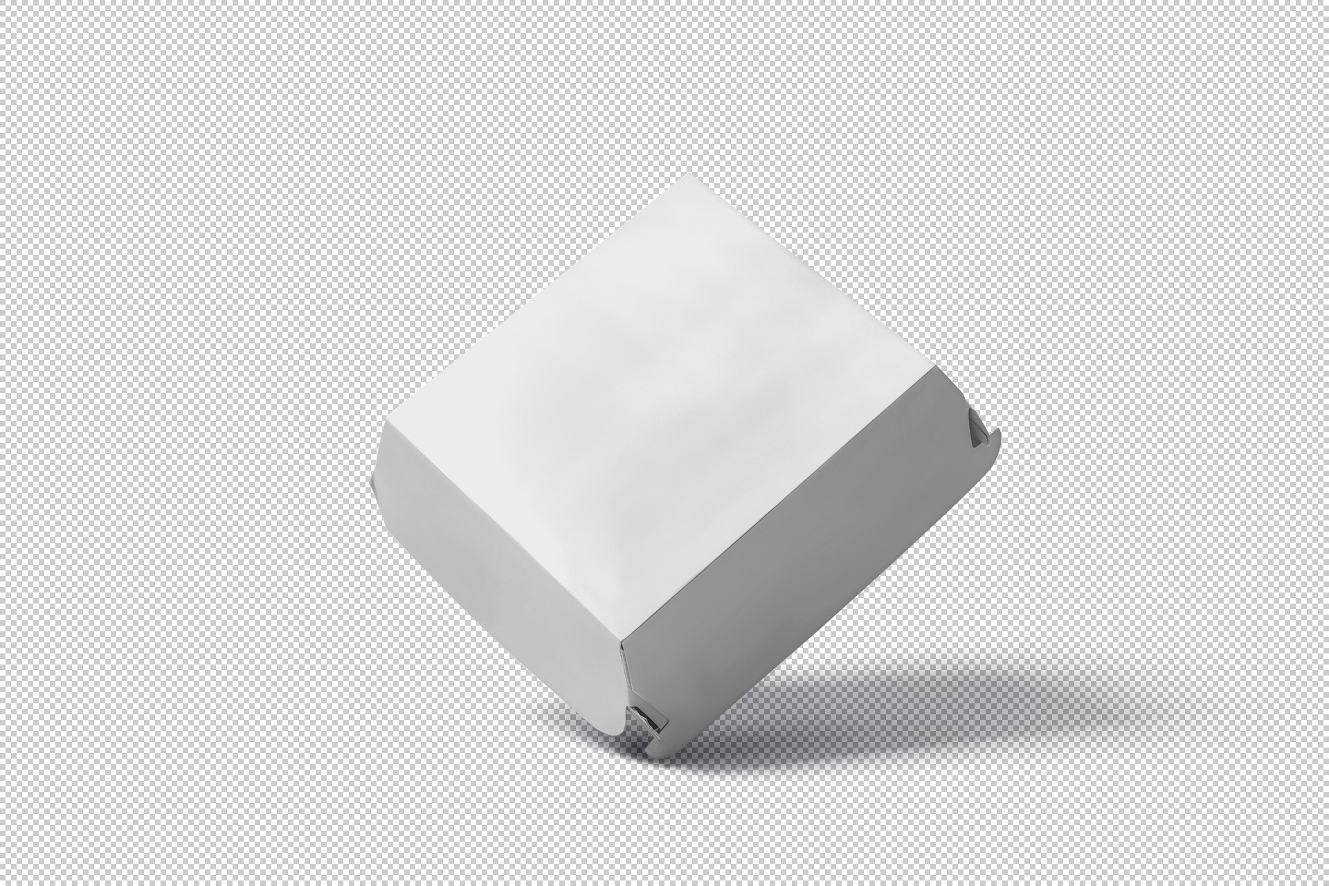 burger box mock-up