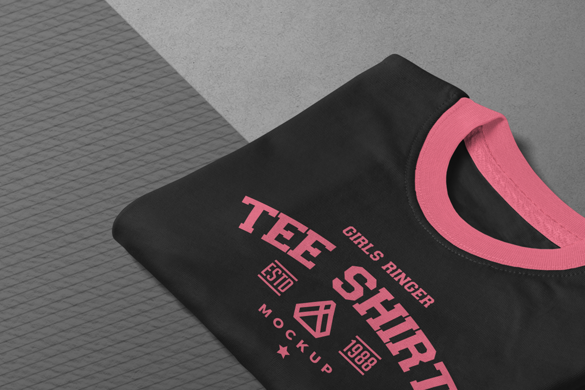 casual wear t-shirt mockup
