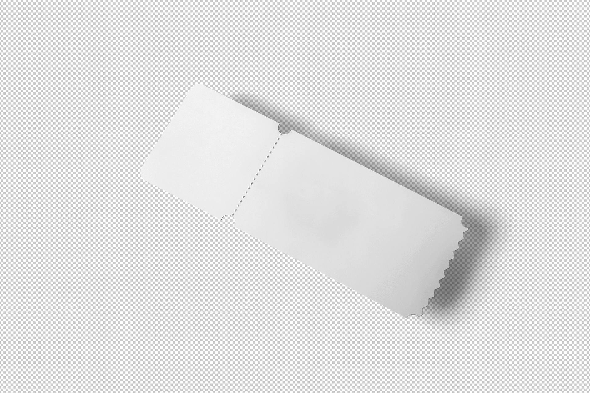 cinema ticket mock-up
