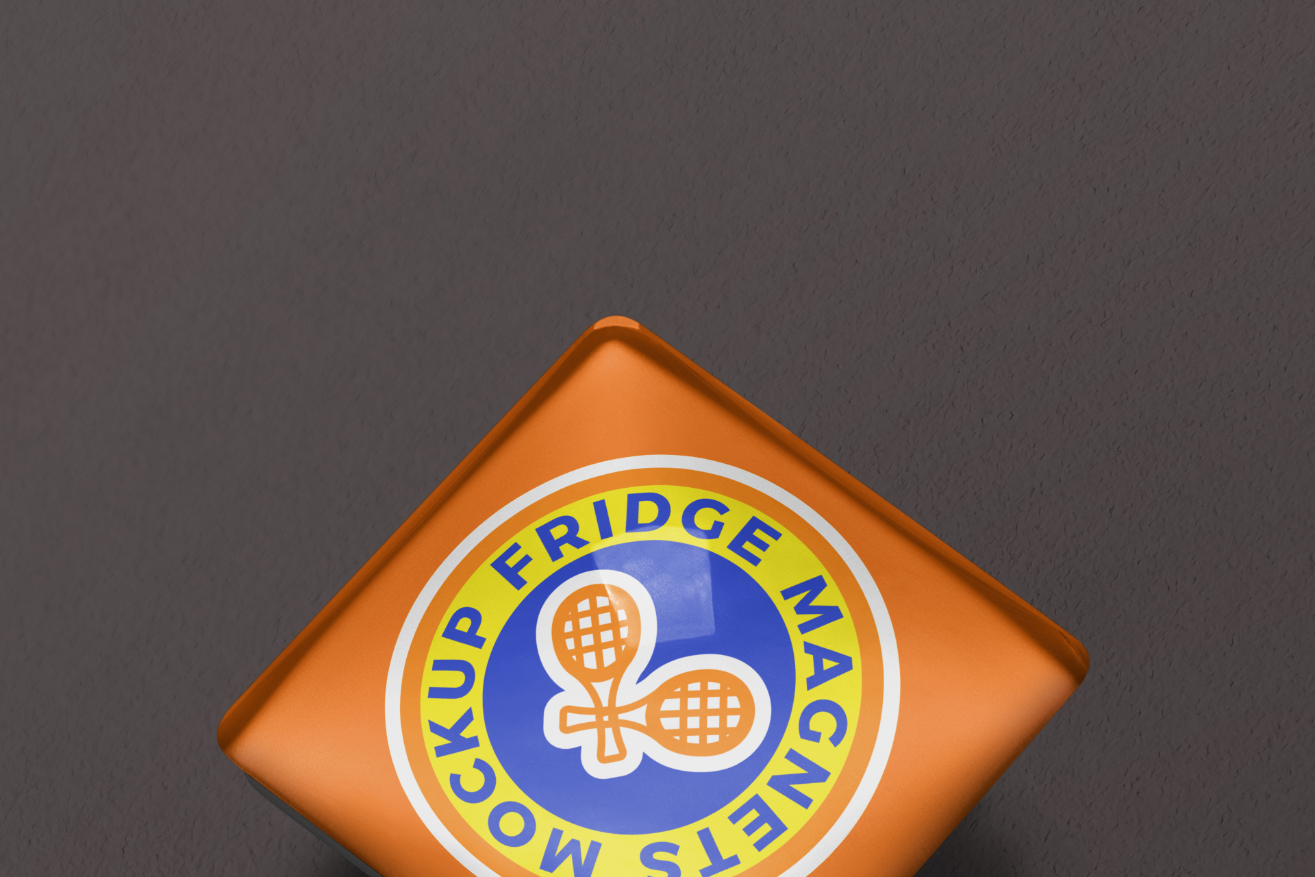 branded novelty magnet PSD