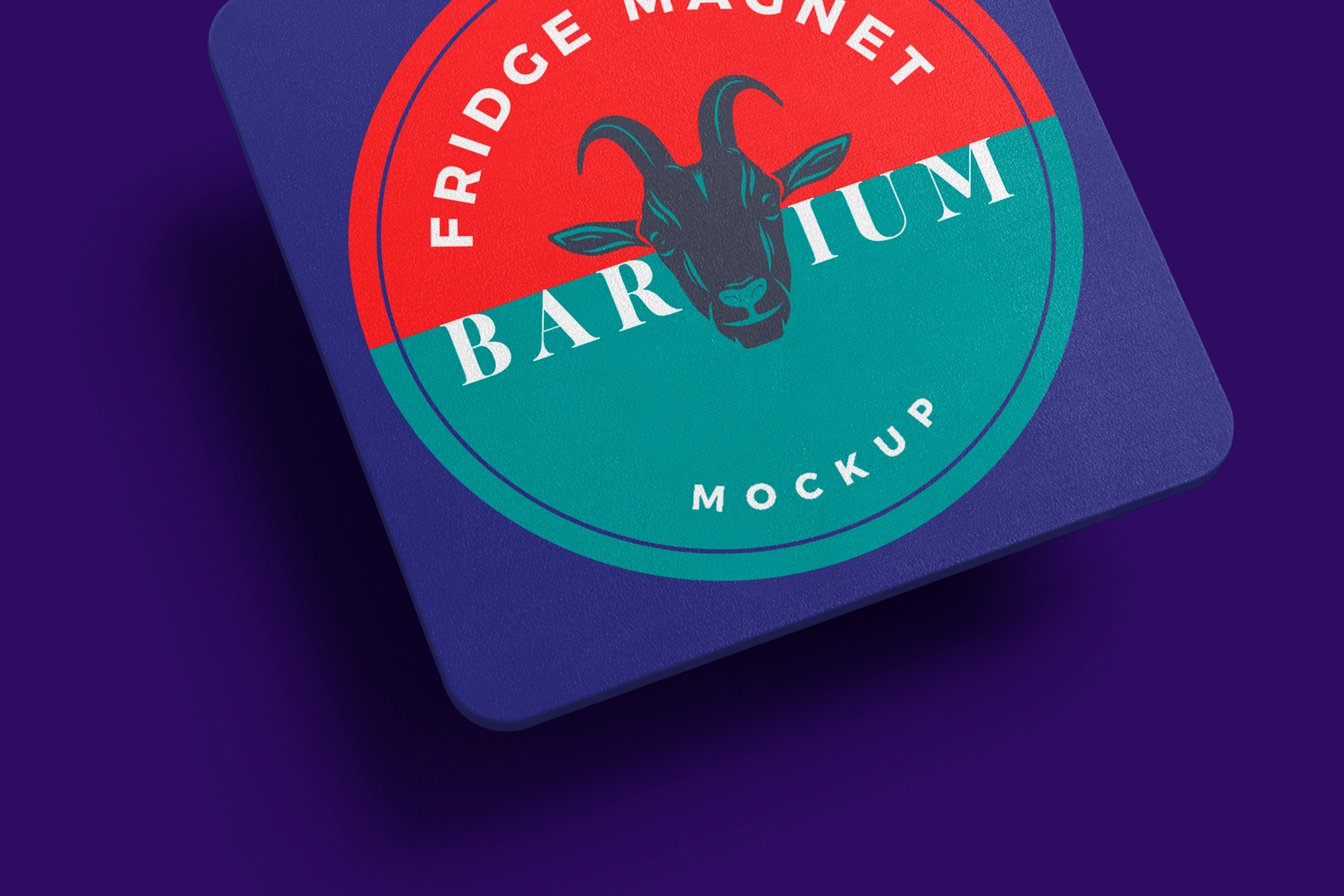 branded novelty fridge magnet