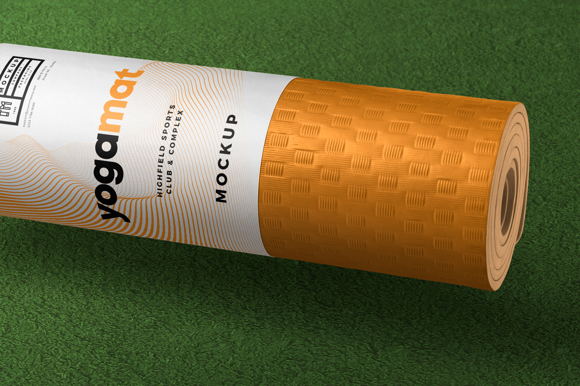 gym accessories branding