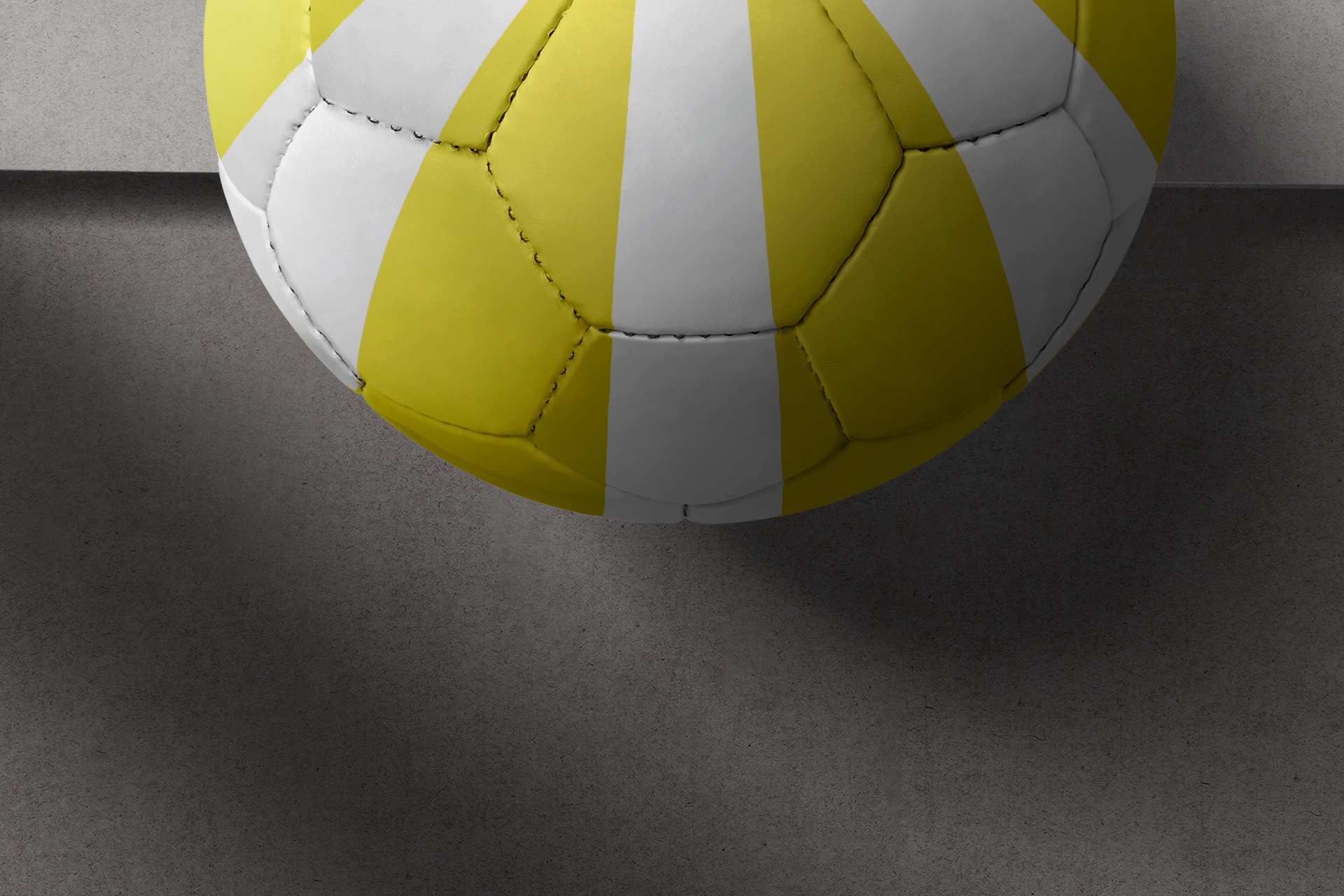 football mock-up