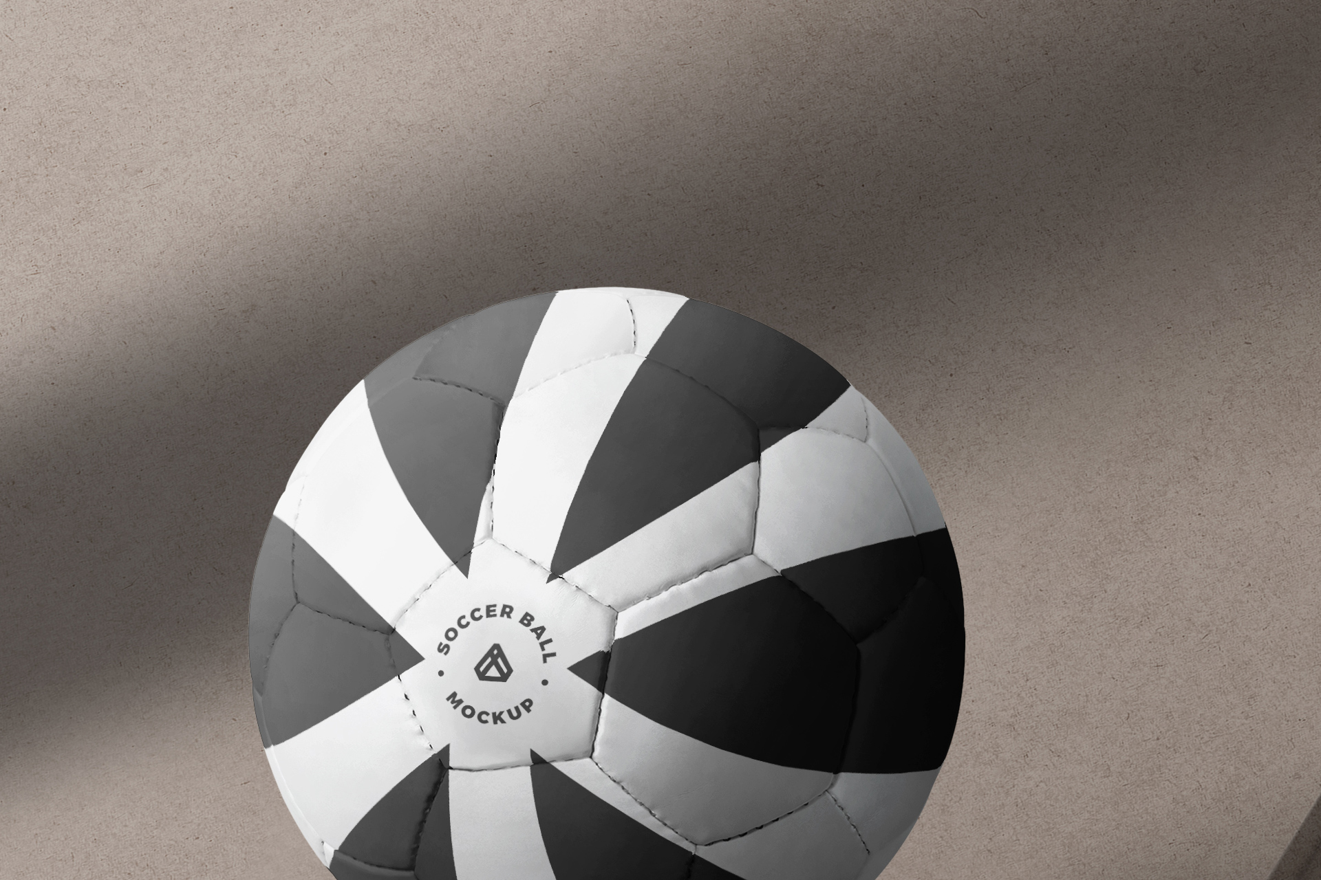 football mock-up