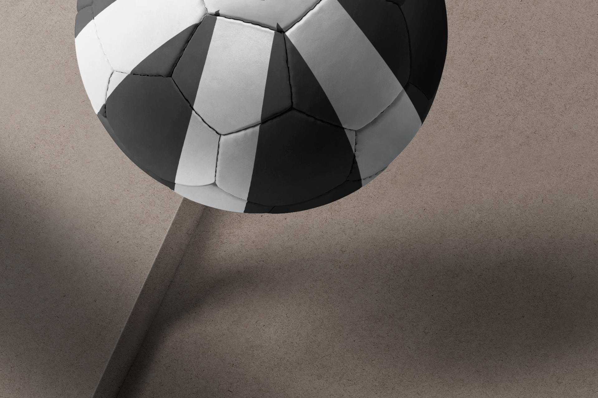 black soccer ball template