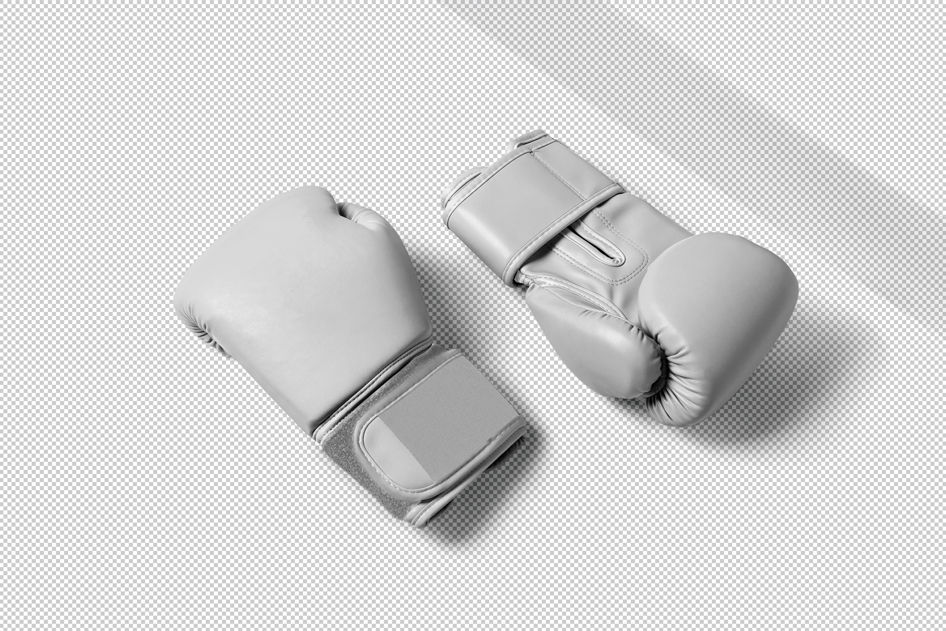 boxing gloves mock-up