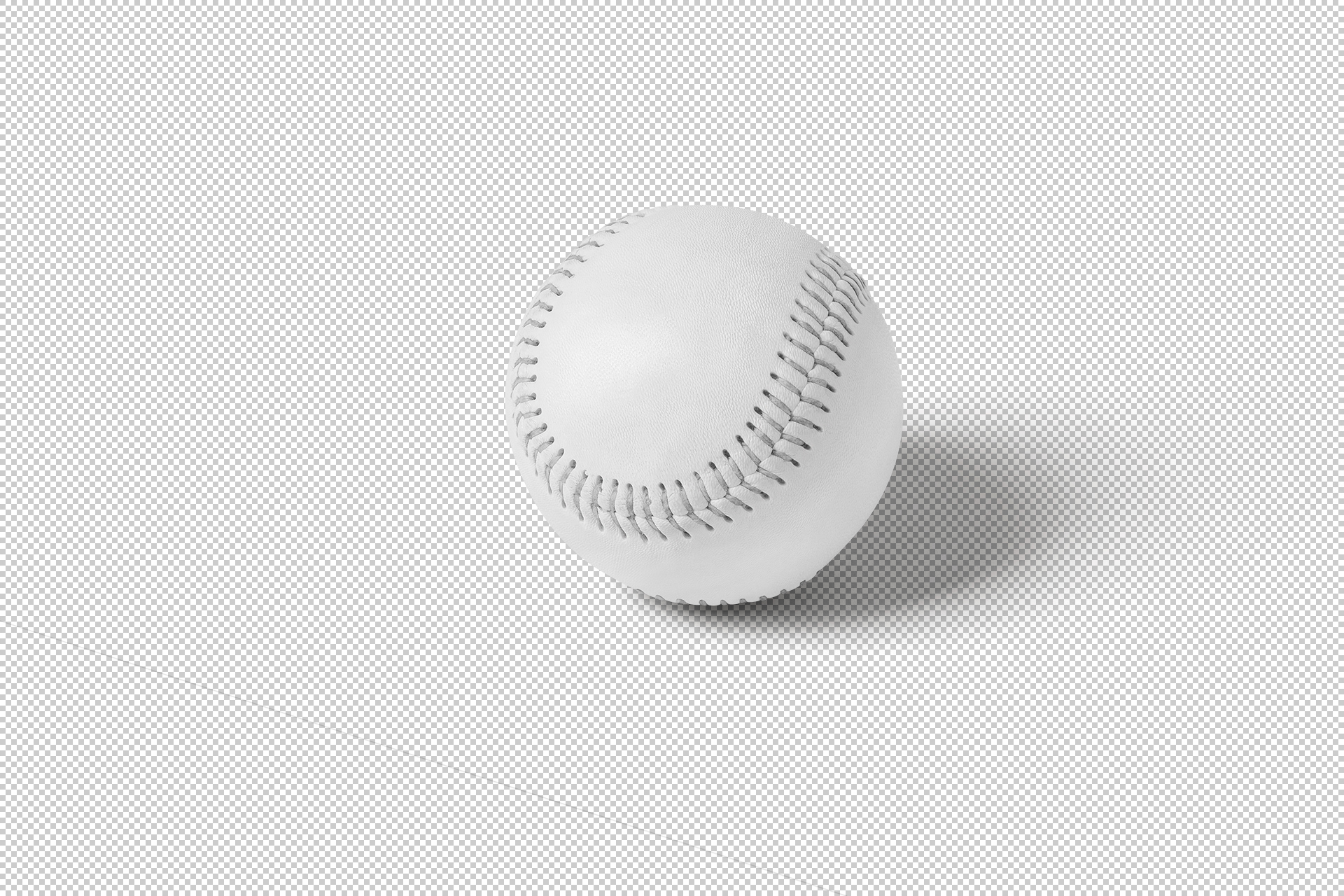 baseball mock-up
