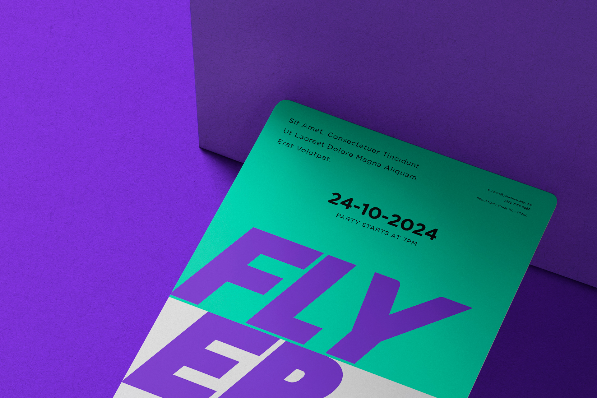 a5 flyer display