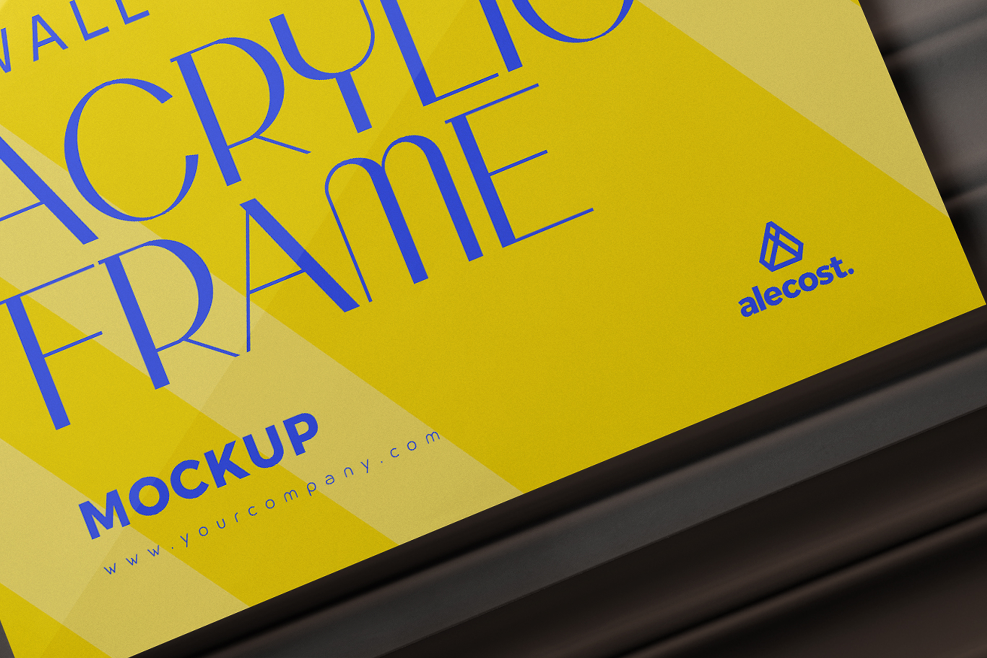 acrylic frame mockup