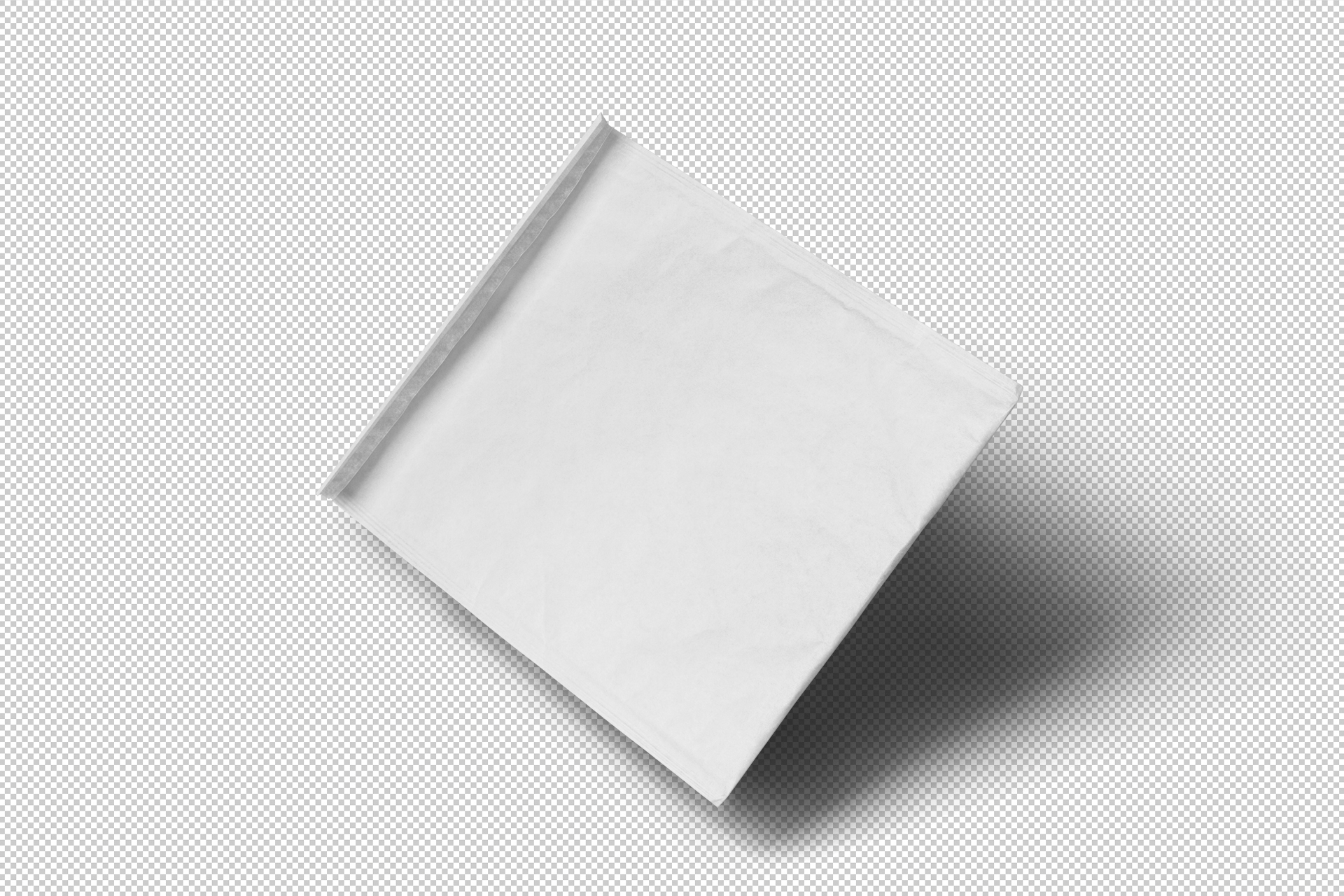 branded mailing bag mockup