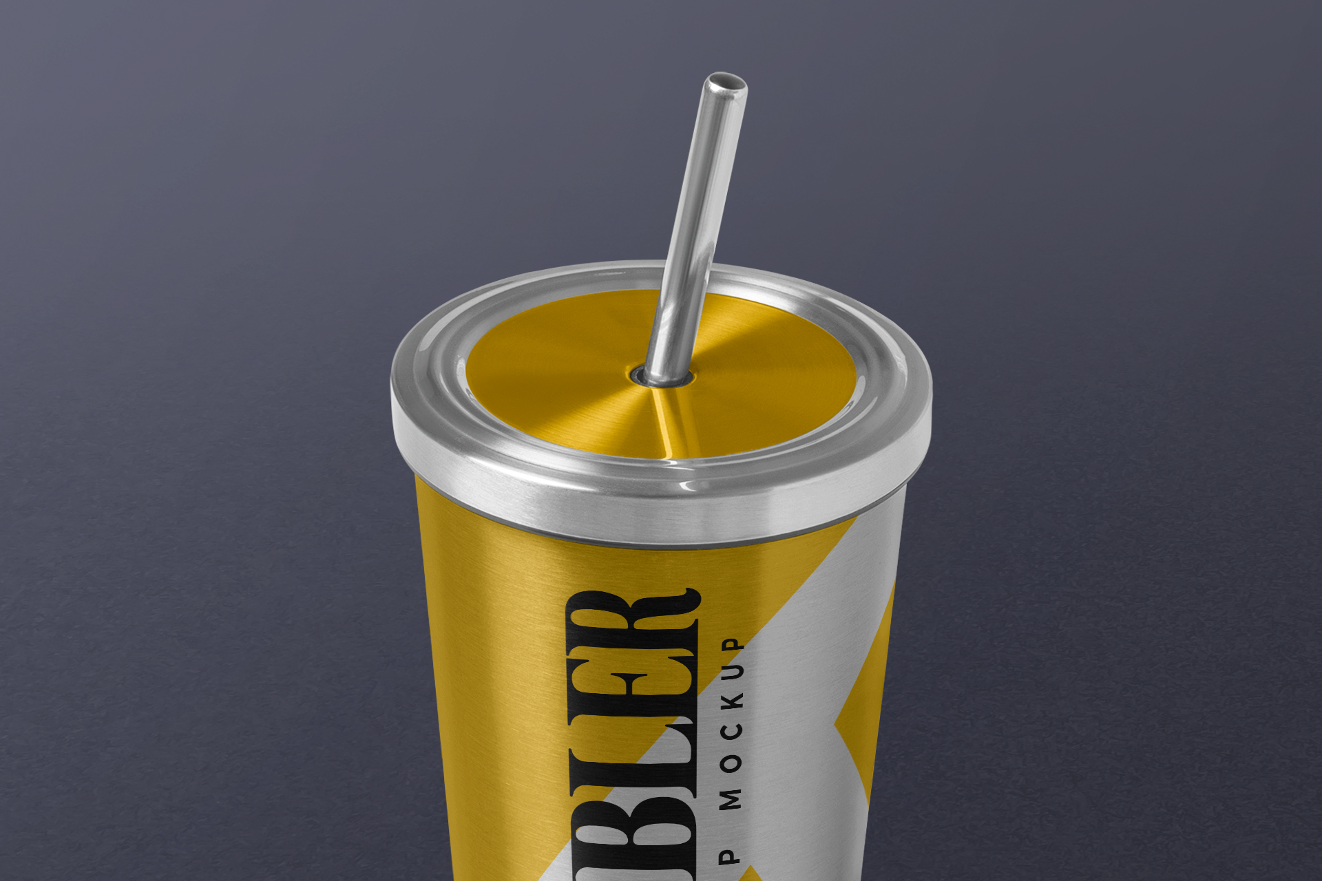beverage branding mockup