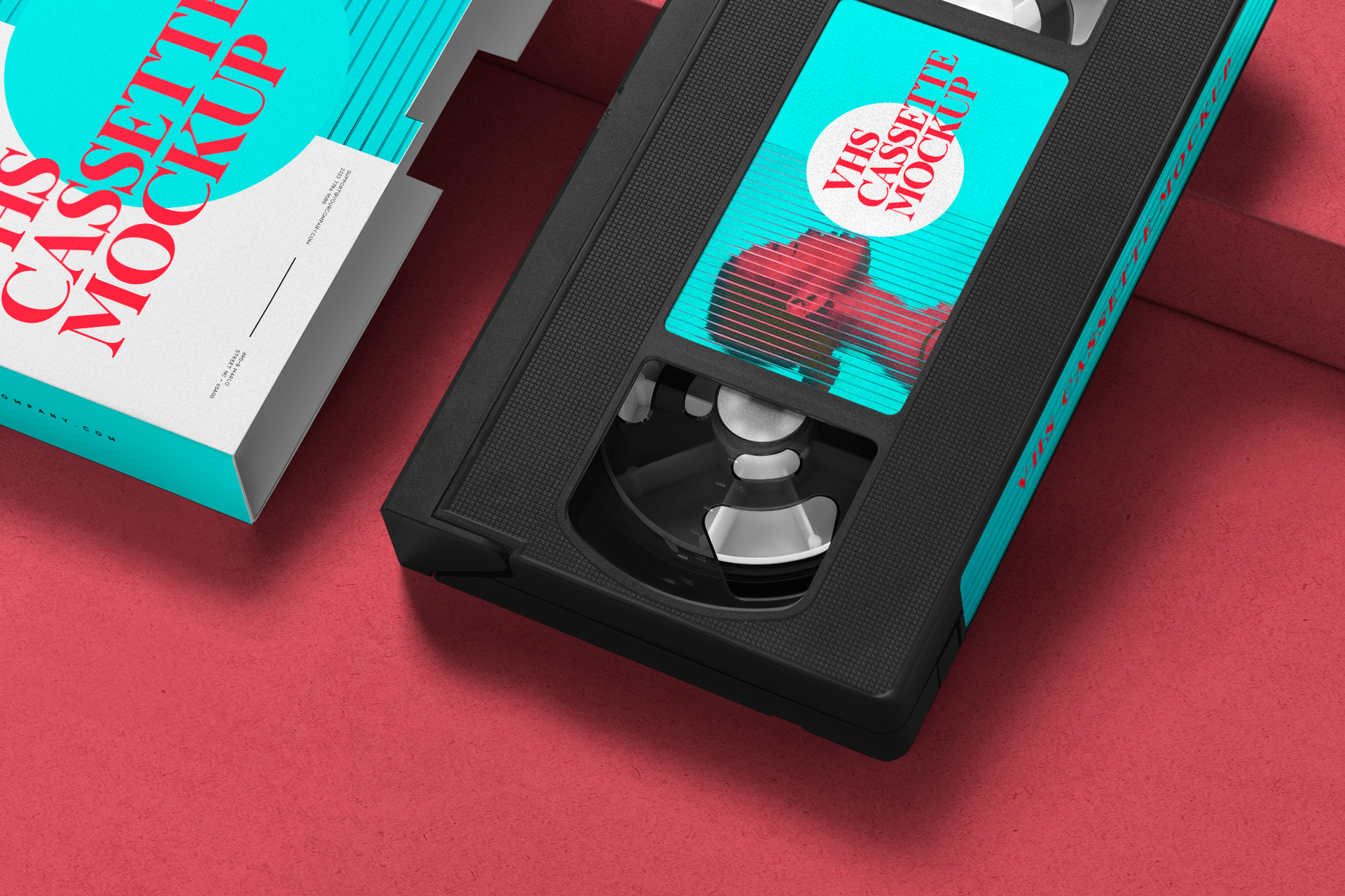 90s media mockup
