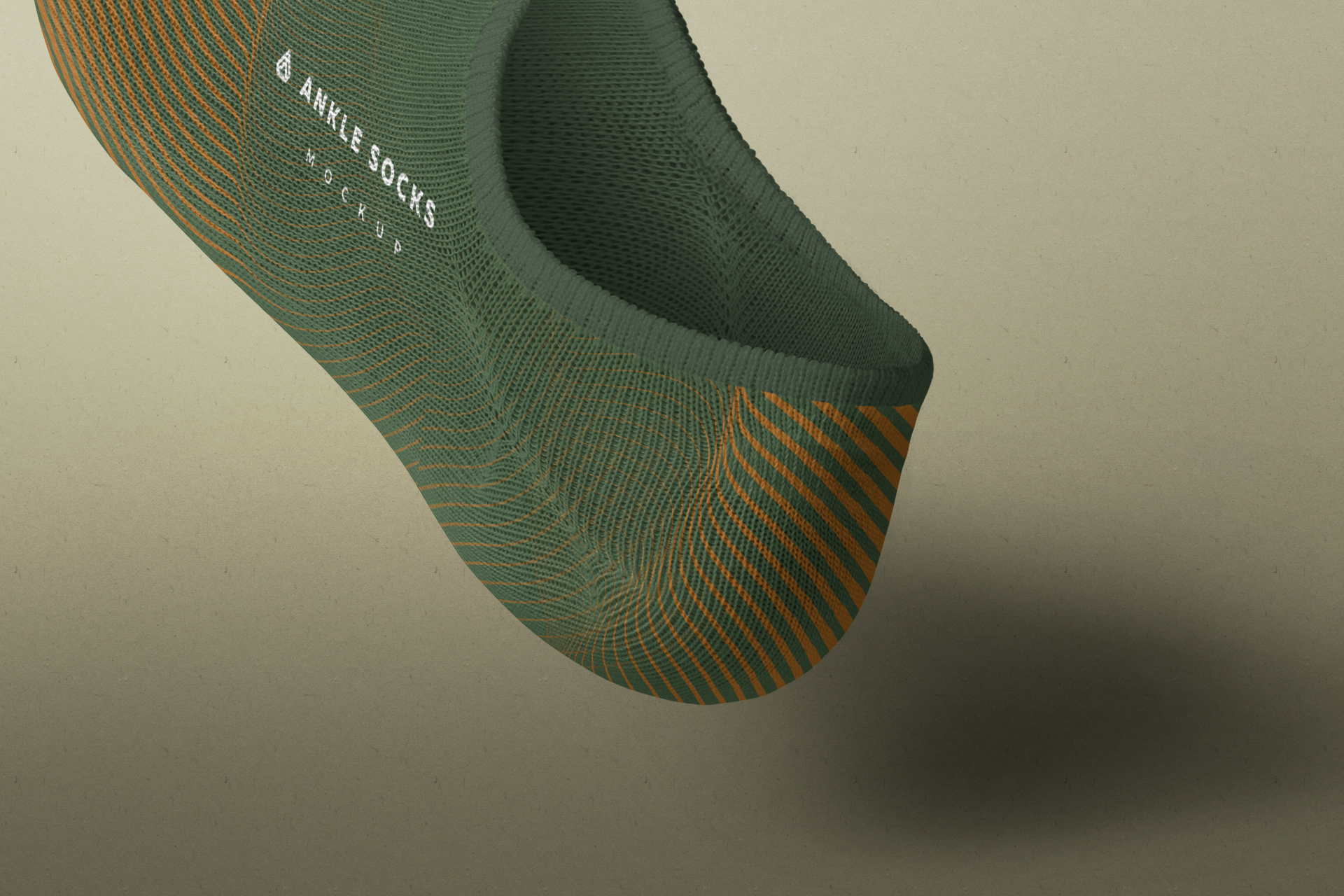 3D sock mockup