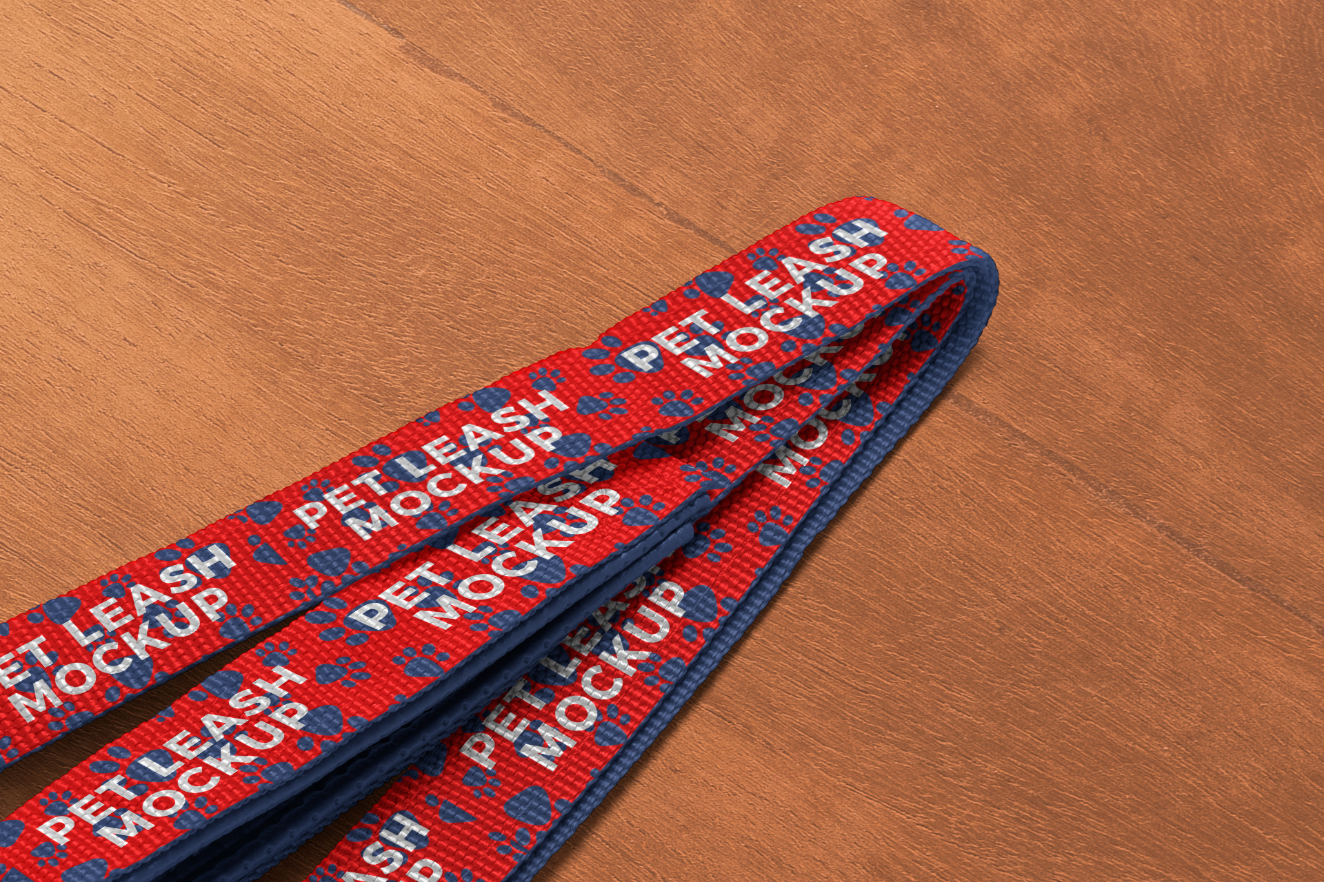 custom pet leash PSD