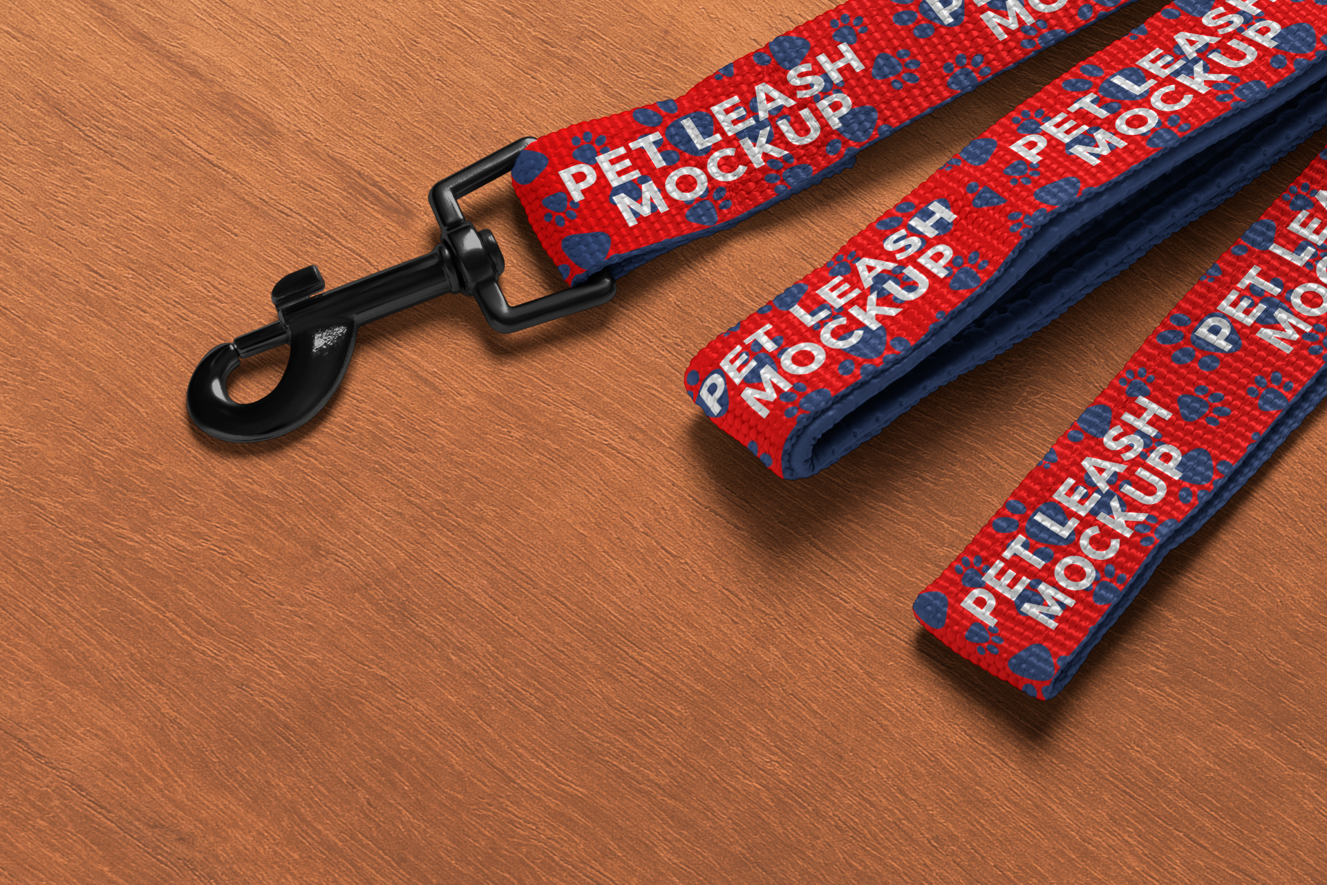 custom pet leash PSD