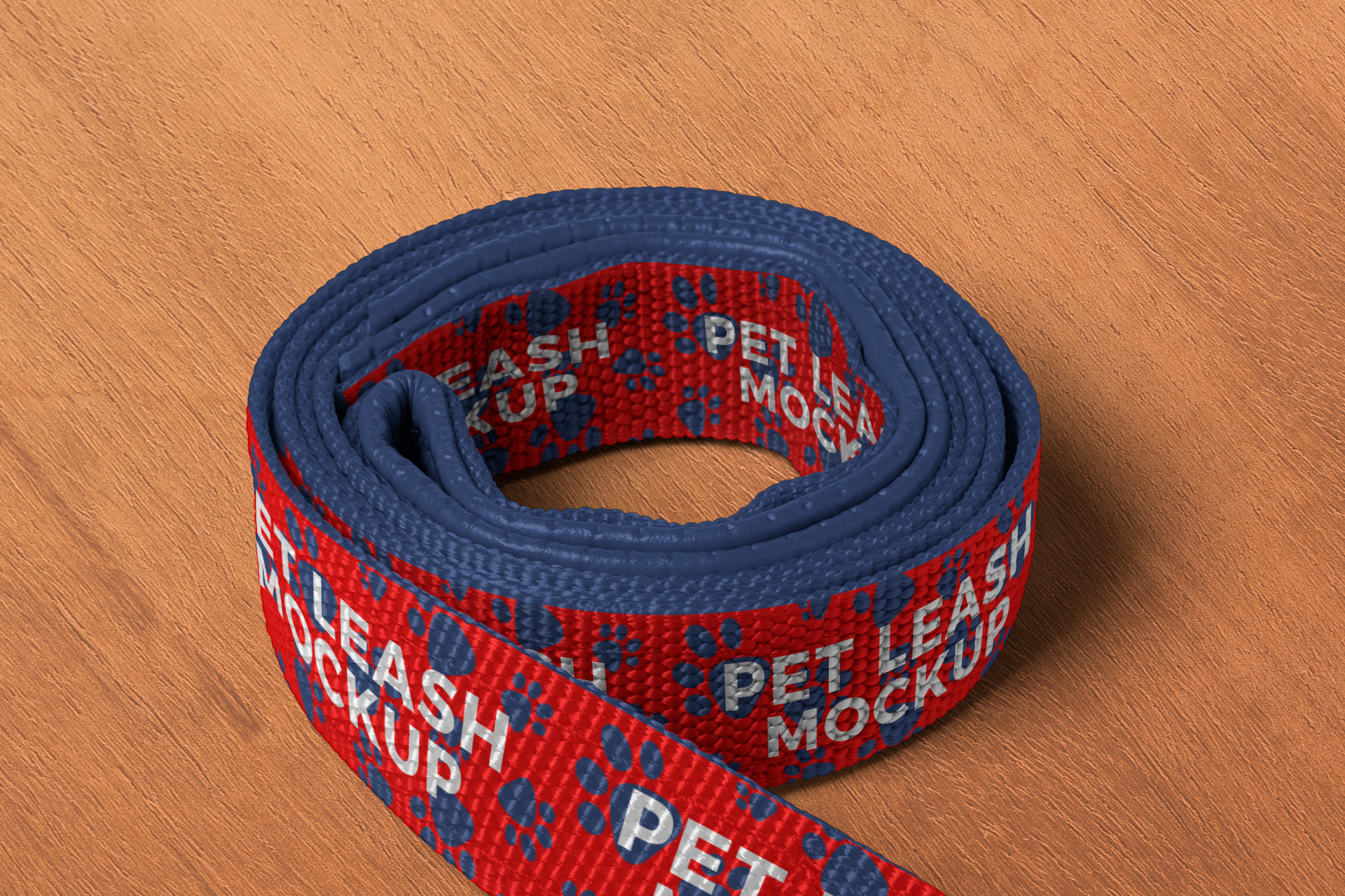 3D leash mockup