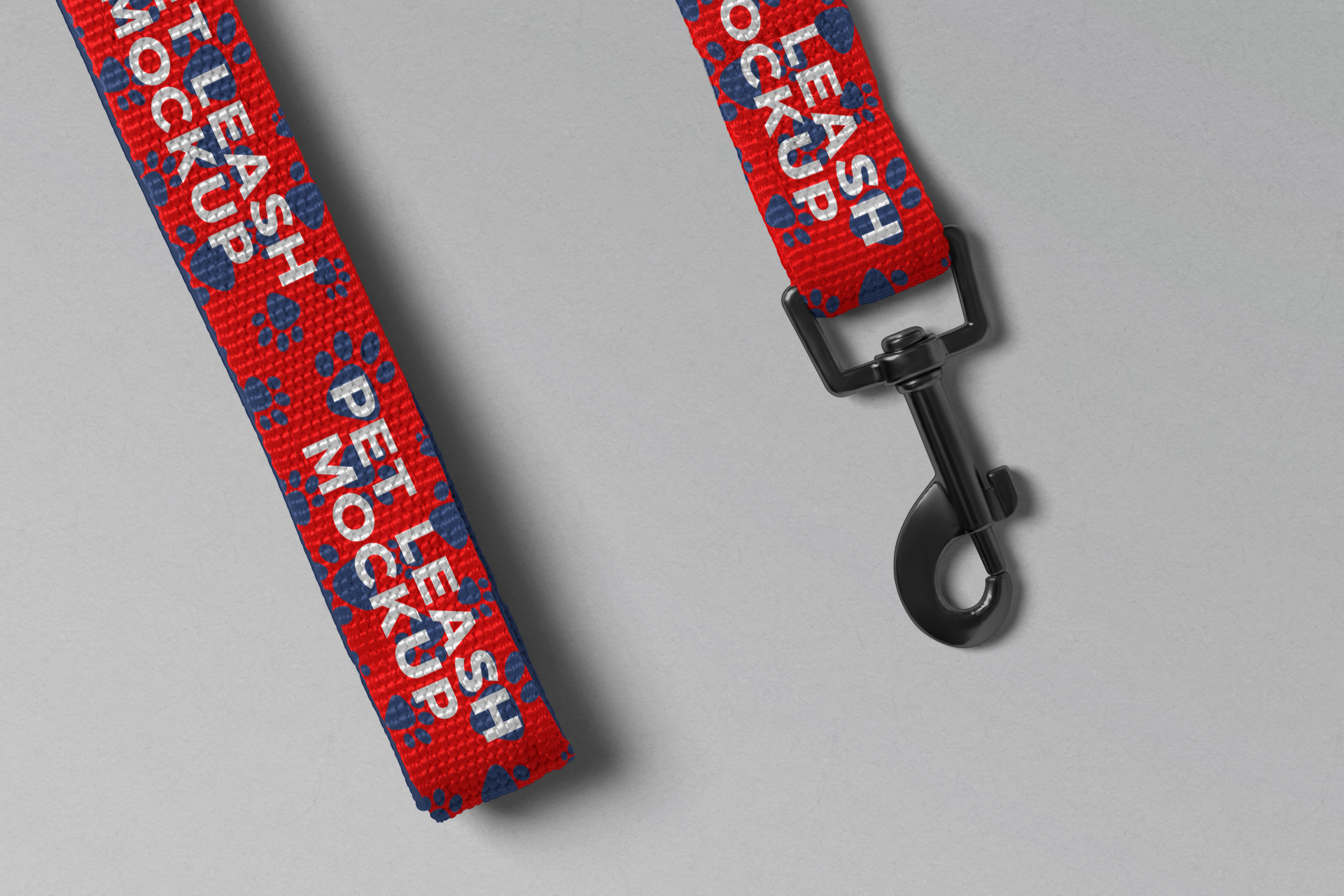 dog leash mockup