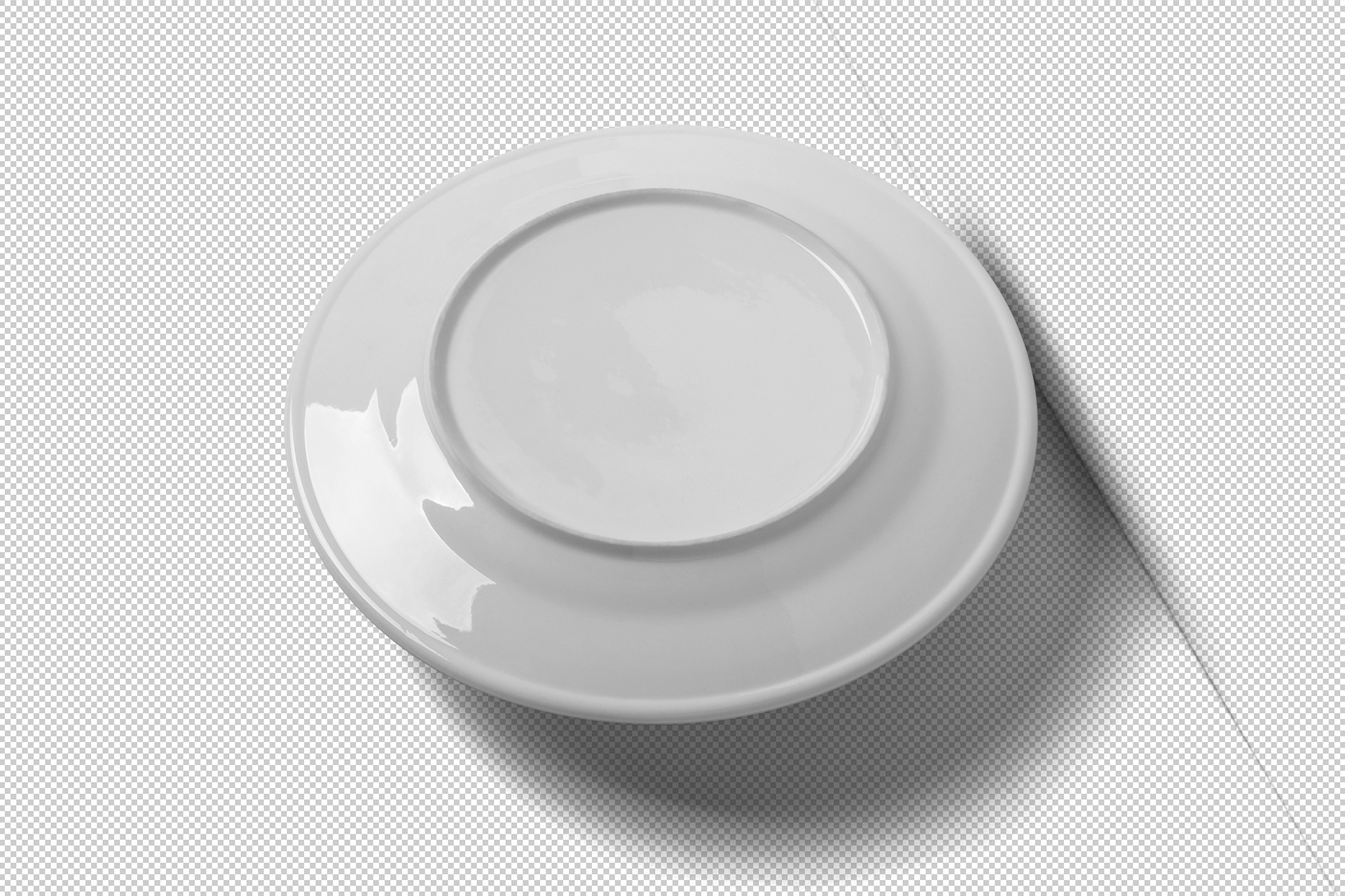 ceramic plate mockup
