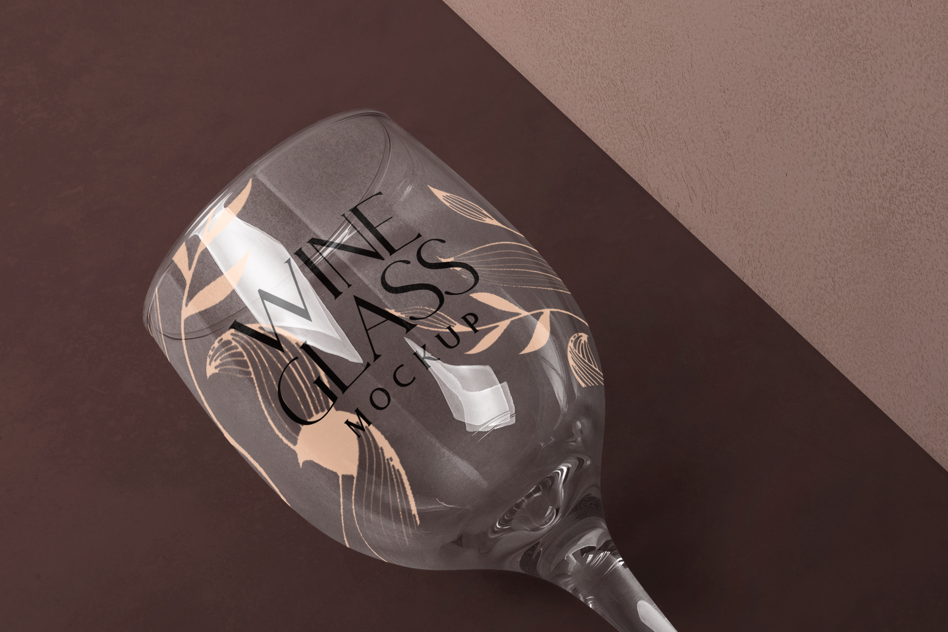 bar branding mockup