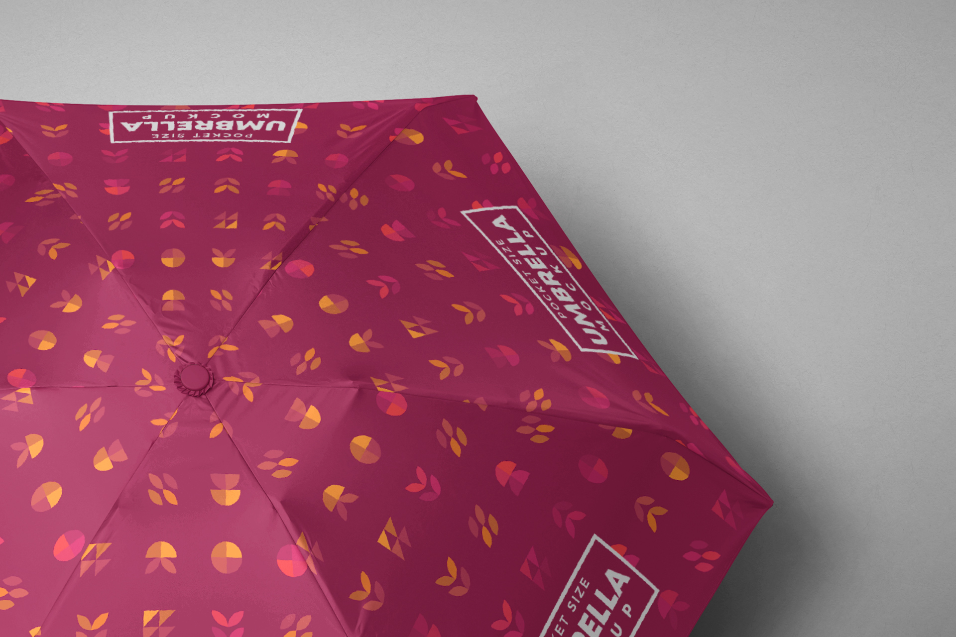 high-resolution umbrella mockup